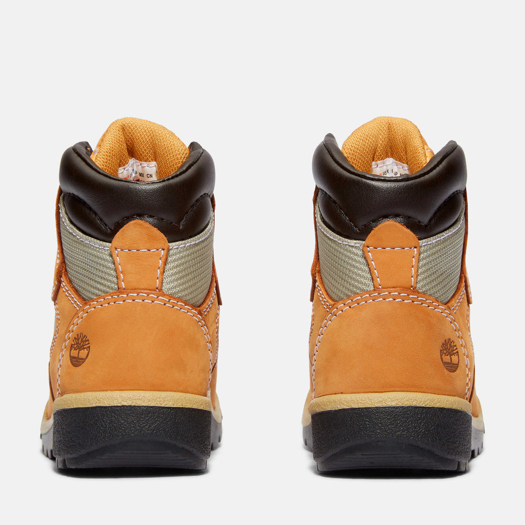 [TB044893231] Toddlers Timberland 6 INCH FIELD BOOT 'WHEAT'