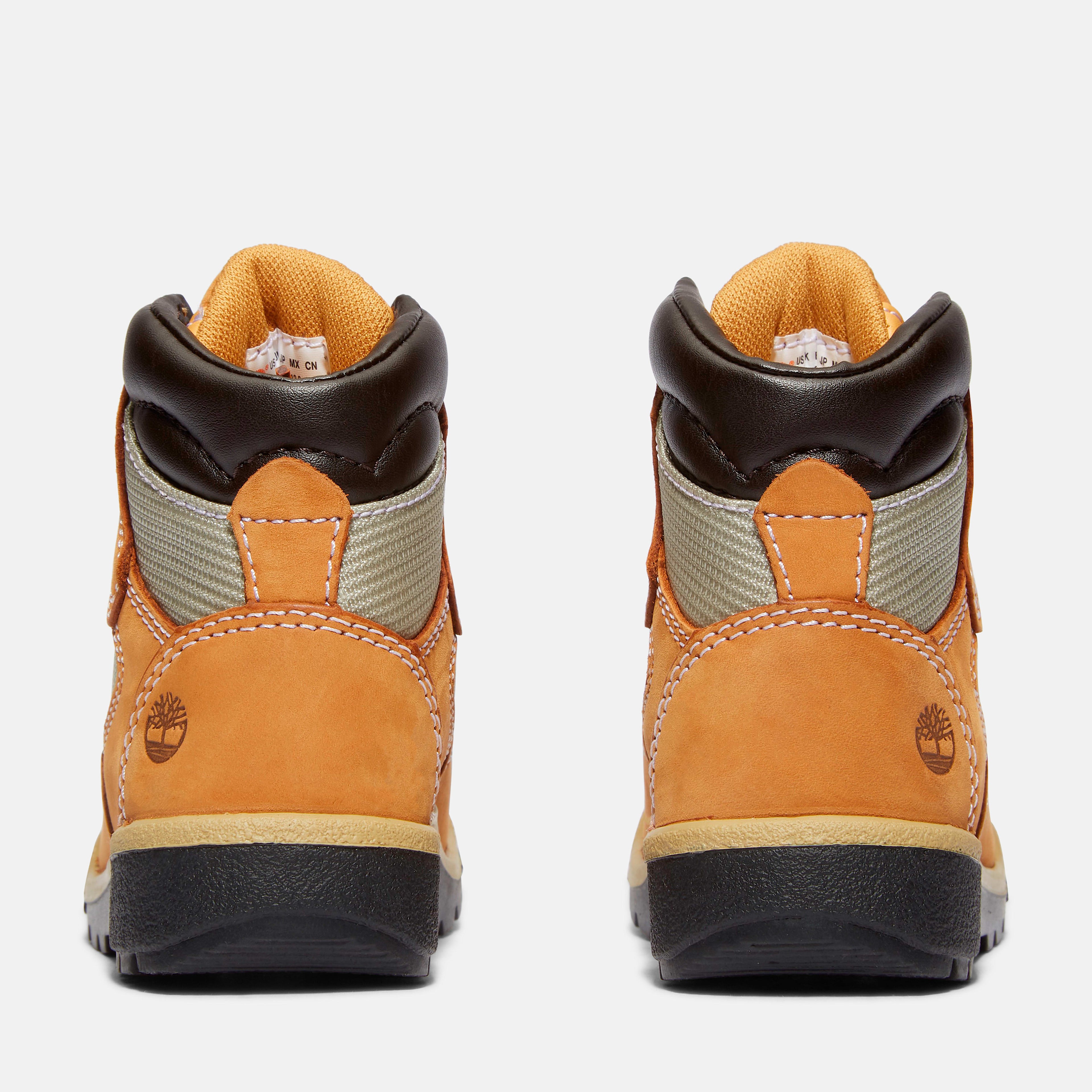 [TB044893231] Toddlers Timberland 6 INCH FIELD BOOT 'WHEAT'