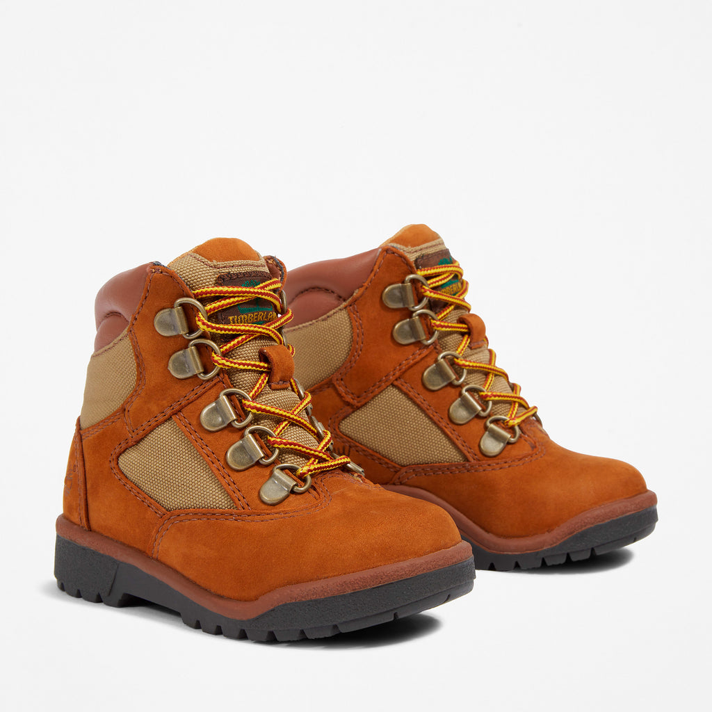 [TB044896210] Toddlers Timberland 6 INCH FIELD BOOT 'SESAME'