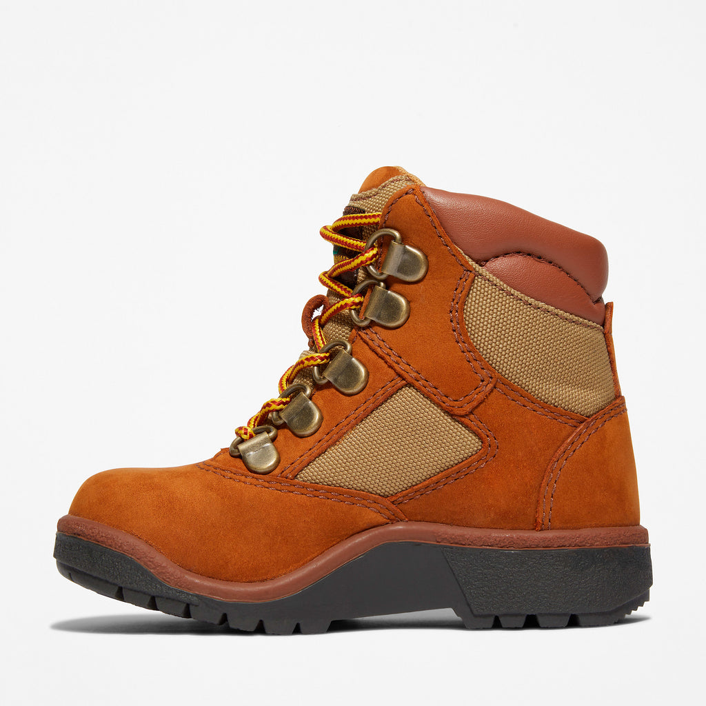 [TB044896210] Toddlers Timberland 6 INCH FIELD BOOT 'SESAME'