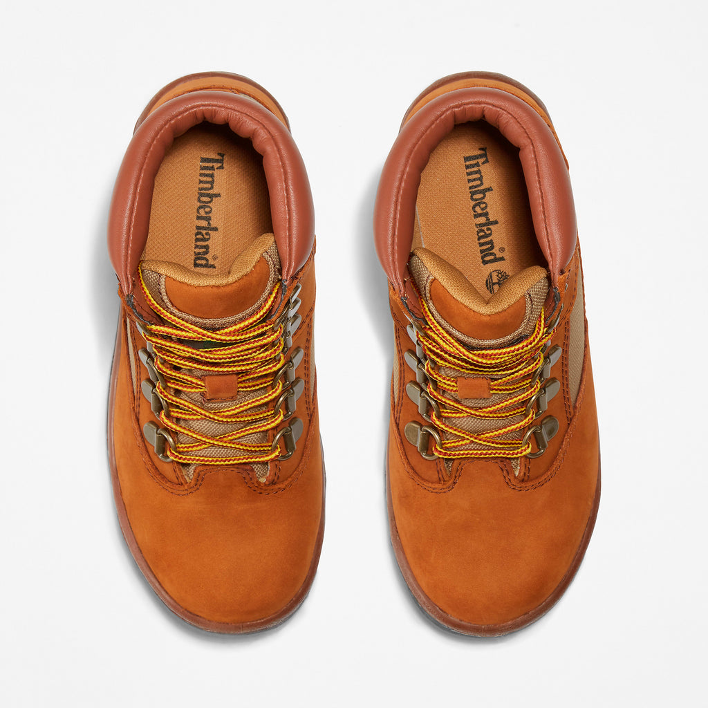 [TB044996210] Grade School Timberland 6 INCH FIELD BOOT JUNIOR 'MEDIUM BROWN'