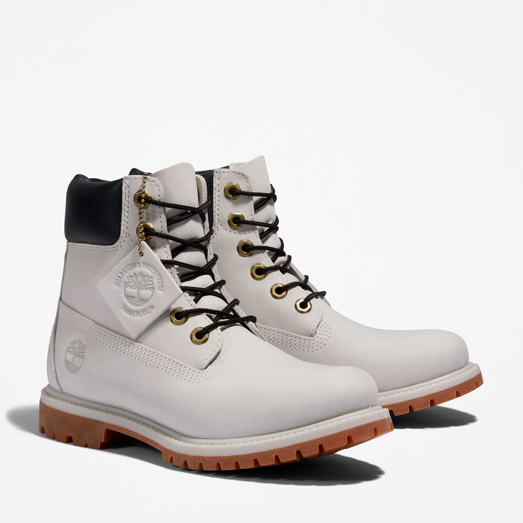 [TB0A5SS3027] WOMENS TIMBERLAND 6 INCH PREMIUM BOOT 'LIGHT GREY'