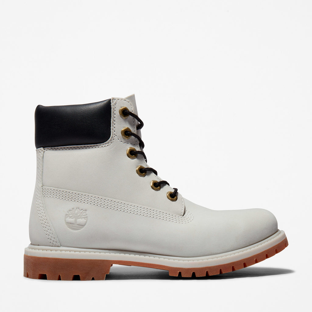 [TB0A5SS3027] WOMENS TIMBERLAND 6 INCH PREMIUM BOOT 'LIGHT GREY'