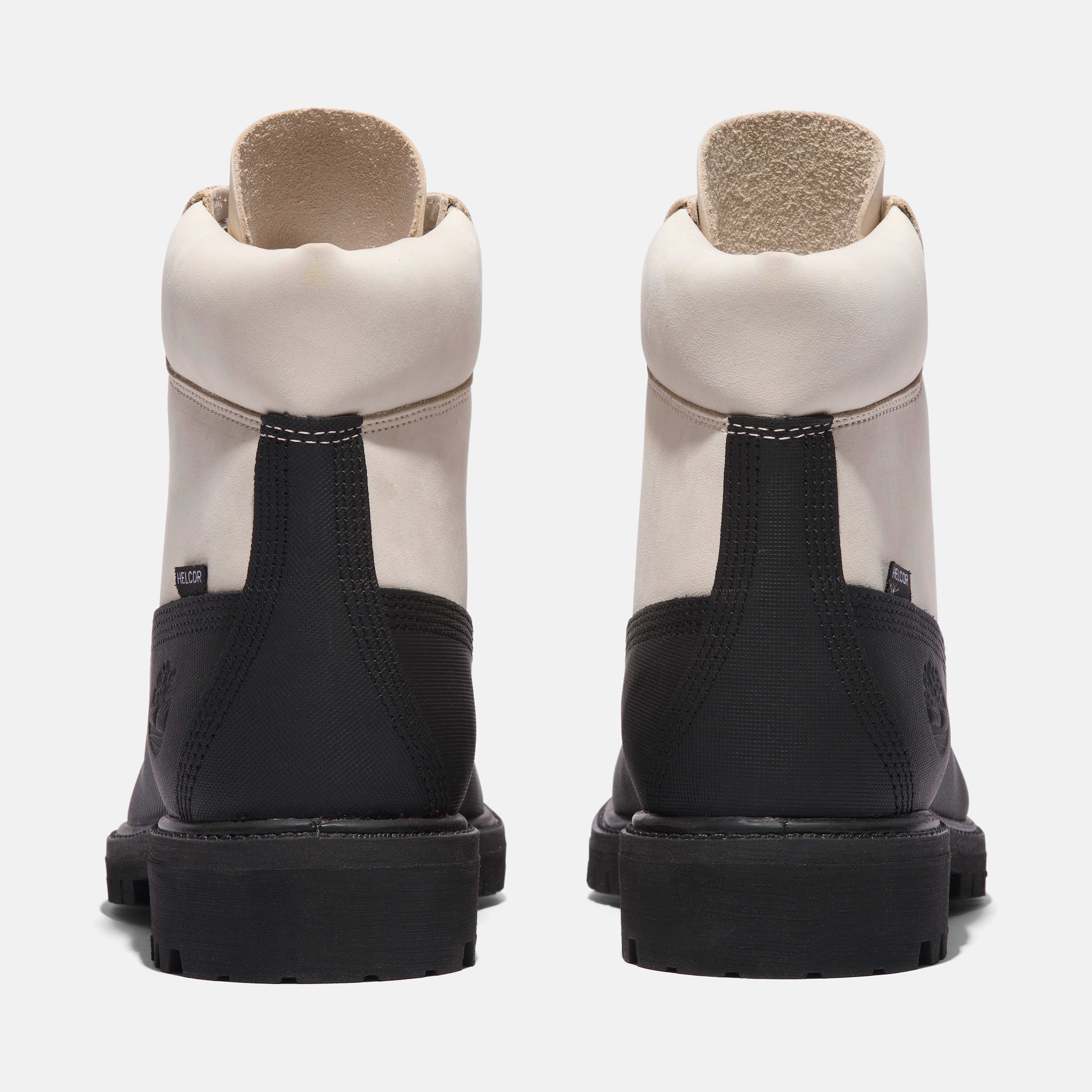 [TB0A5YQW015] MENS TIMBERLAND 6 INCH PREMIUM BOOT 'WHITE BLACK'