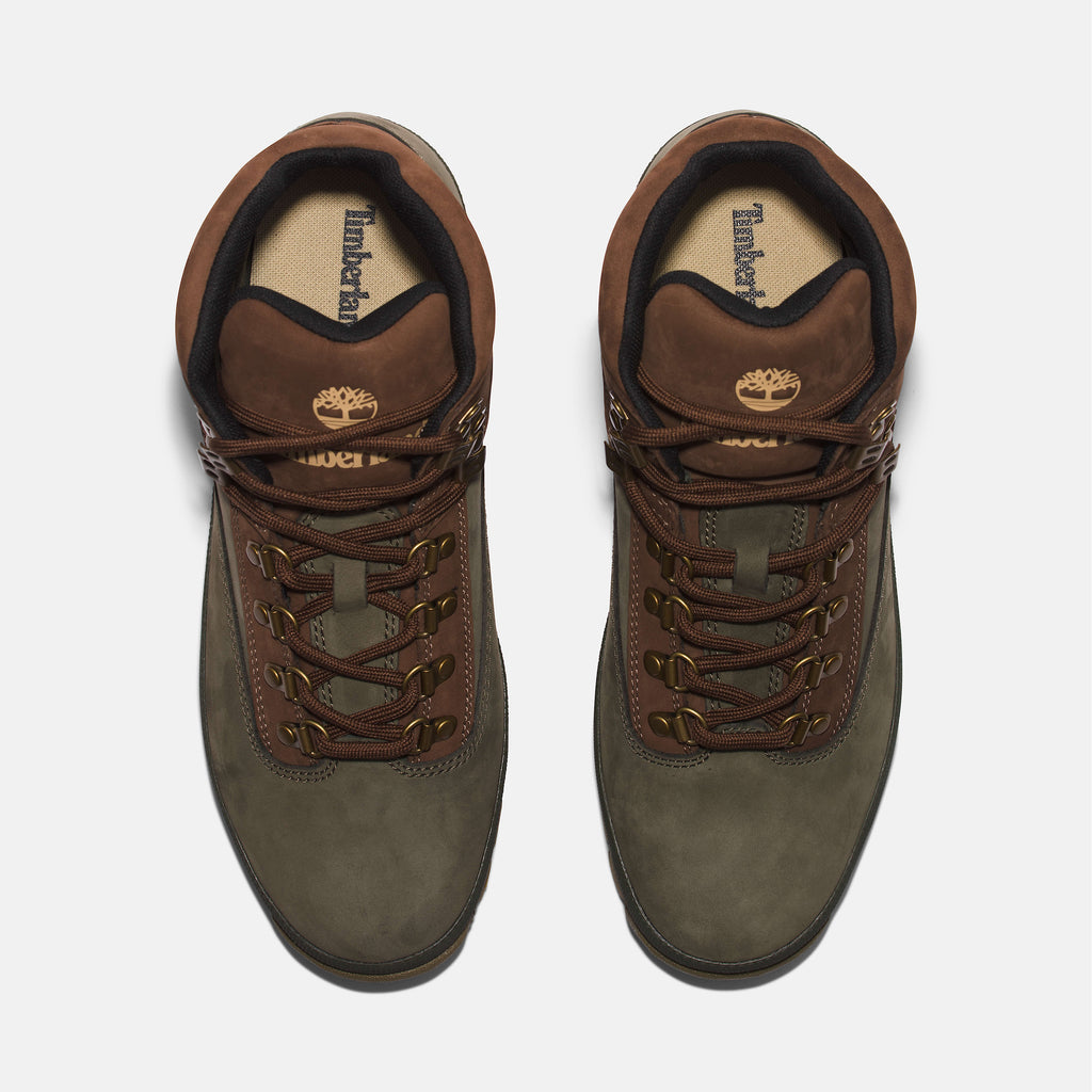 [TB0A5ZHHA58] MENS TIMBERLAND EURO HIKER MID 'DARK GREEN'
