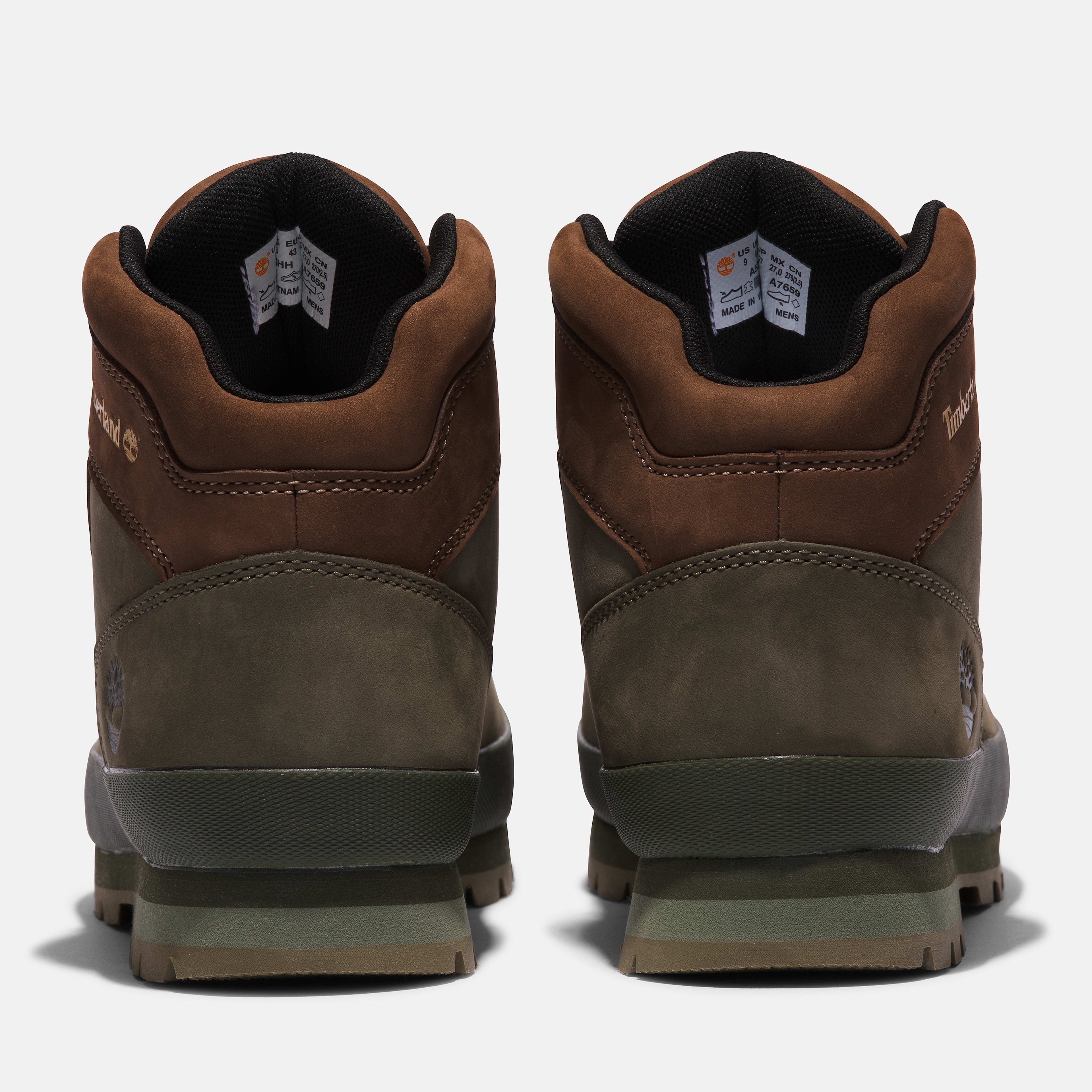 [TB0A5ZHHA58] MENS TIMBERLAND EURO HIKER MID 'DARK GREEN'