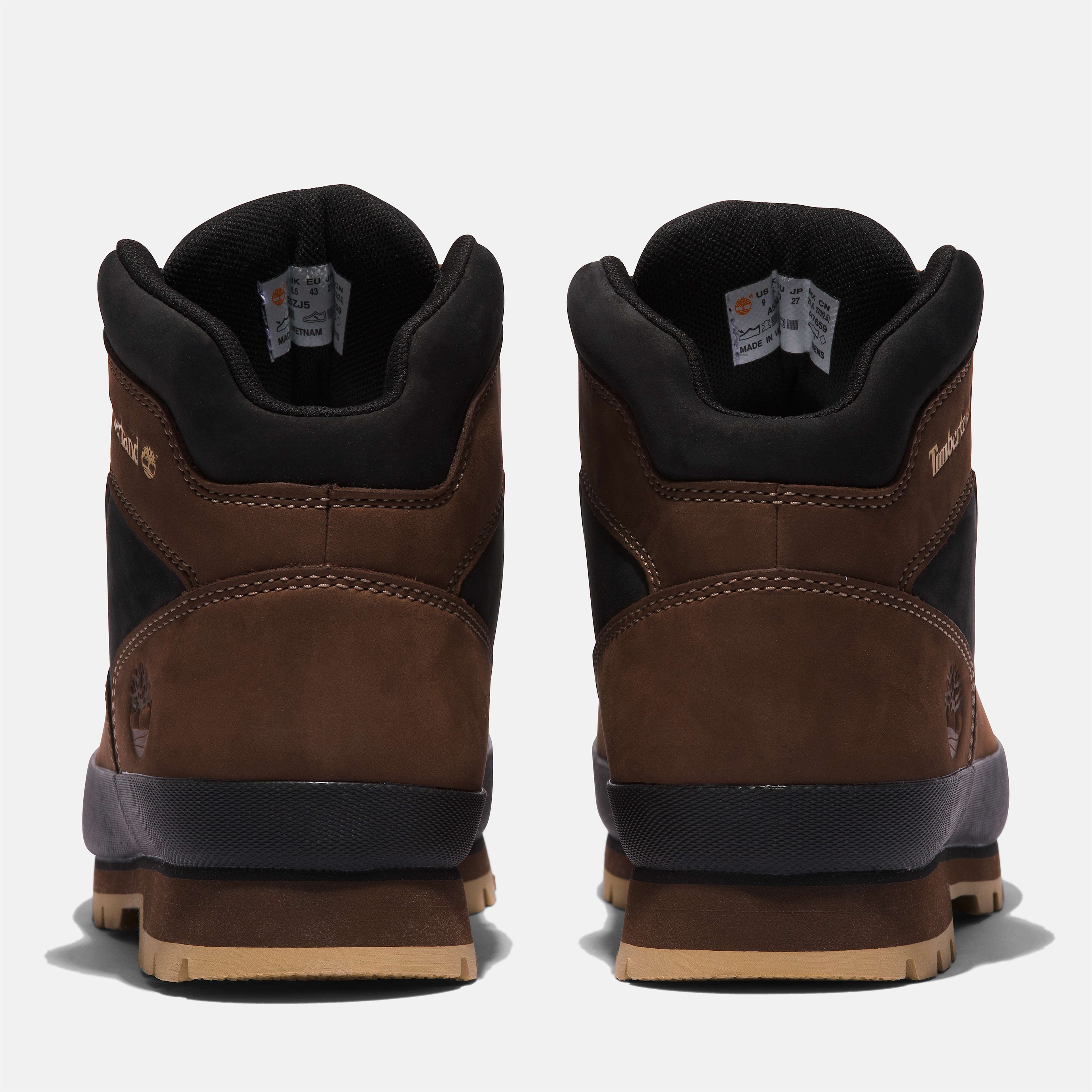 [TB0A5ZJ5968] MENS TIMBERLAND EURO HIKER MID 'DARK BROWN'