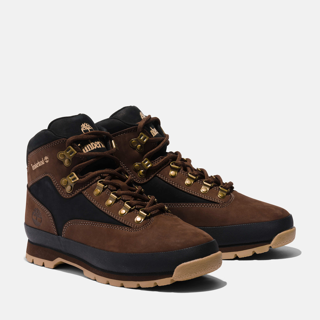 [TB0A5ZJ5968] MENS TIMBERLAND EURO HIKER MID 'DARK BROWN'