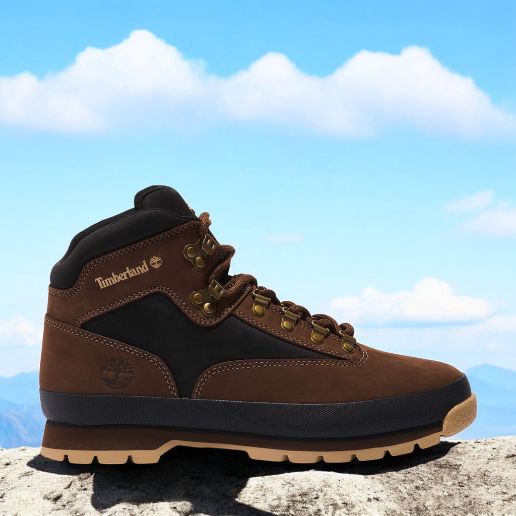 [TB0A5ZJ5968] MENS TIMBERLAND EURO HIKER MID 'DARK BROWN'