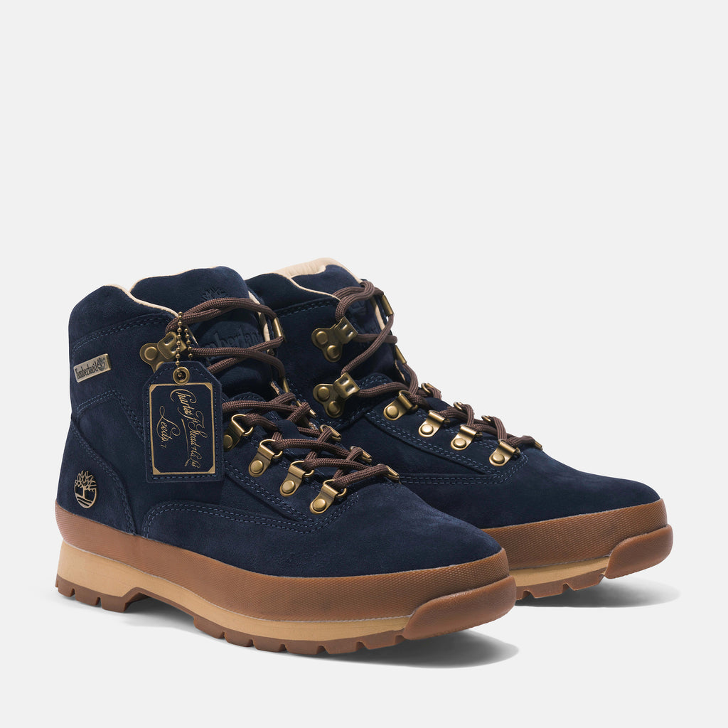 [TB0A6839EP3] MENS TIMBERLAND EURO HIKER MID LACE UP 'DARK BLUE SUEDE'