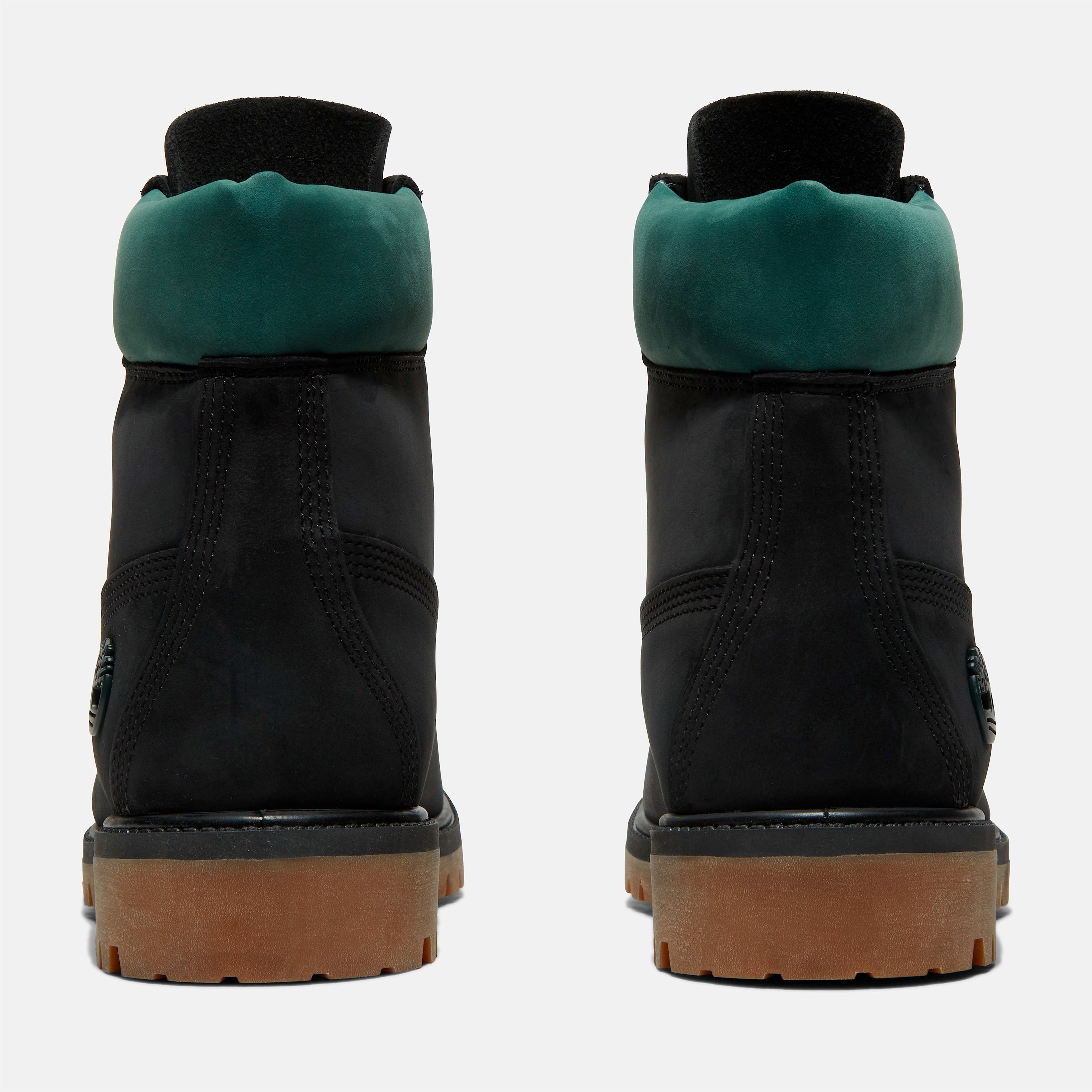 [TB0A6CRY001] MENS TIMBERLAND 6 INCH PREMIUM BOOT 'VARSITY PACK - BLACK GREEN'
