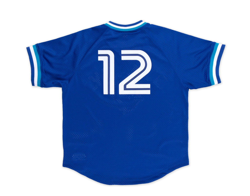 Mens Mitchell & Ness MLB AUTHENTIC BP JERSEY - PULLOVER BLUE JAYS 1993 ROBERTO ALOMAR