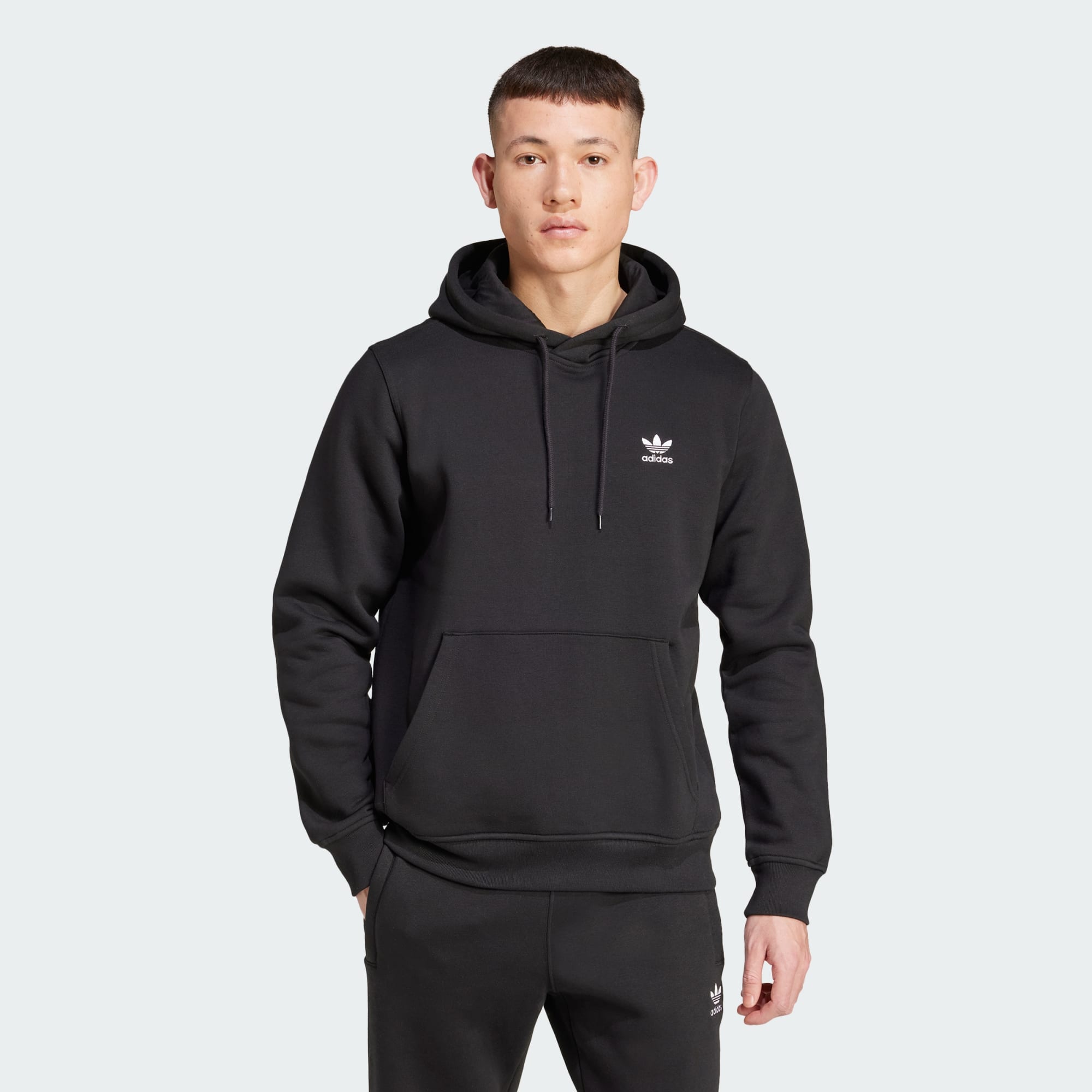 [IY4930] Mens Adidas TREFOIL ESSENTIALS HOODIE