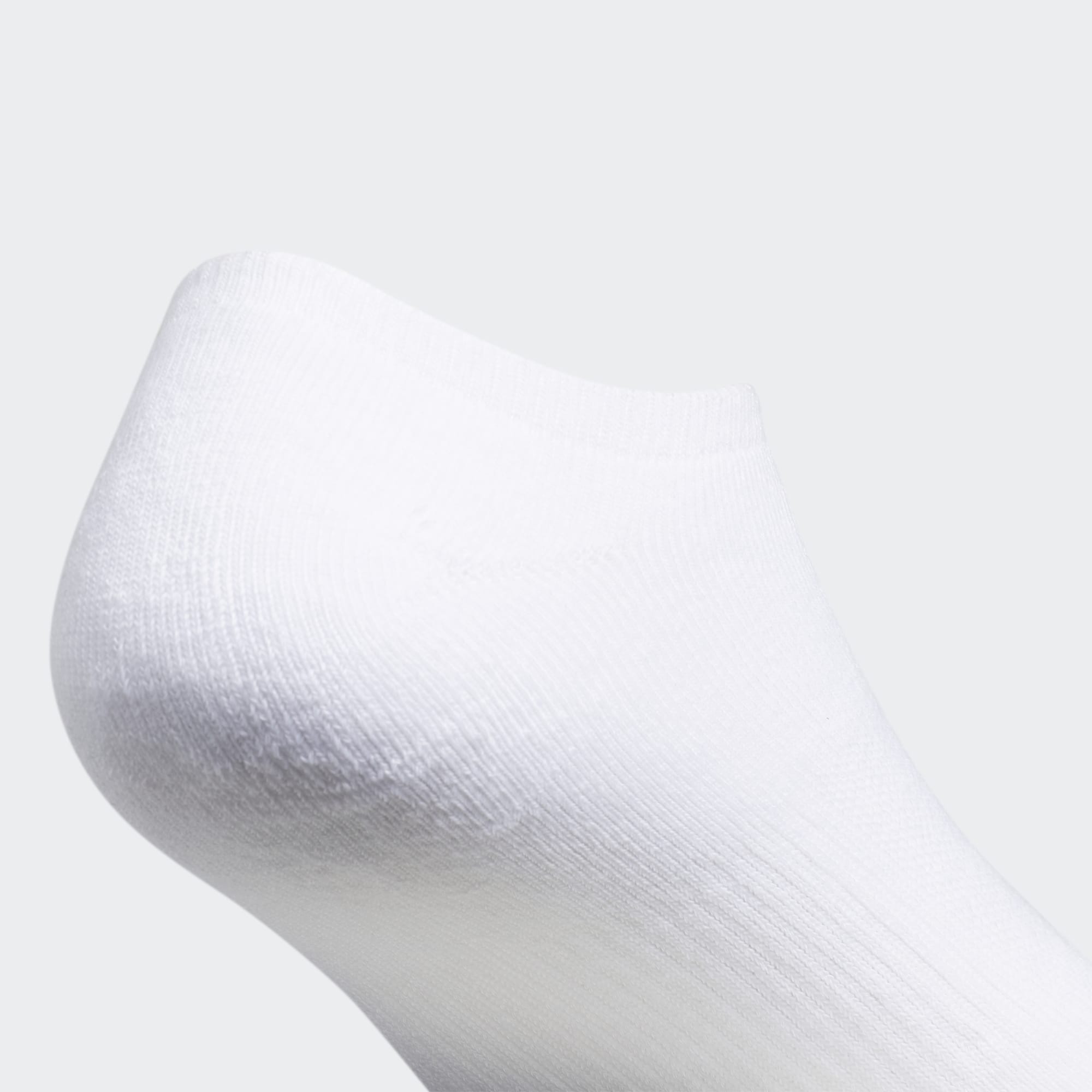[CI9858] UNISEX ADIDAS TREFOIL 6 PACK NO SHOW SOCKS