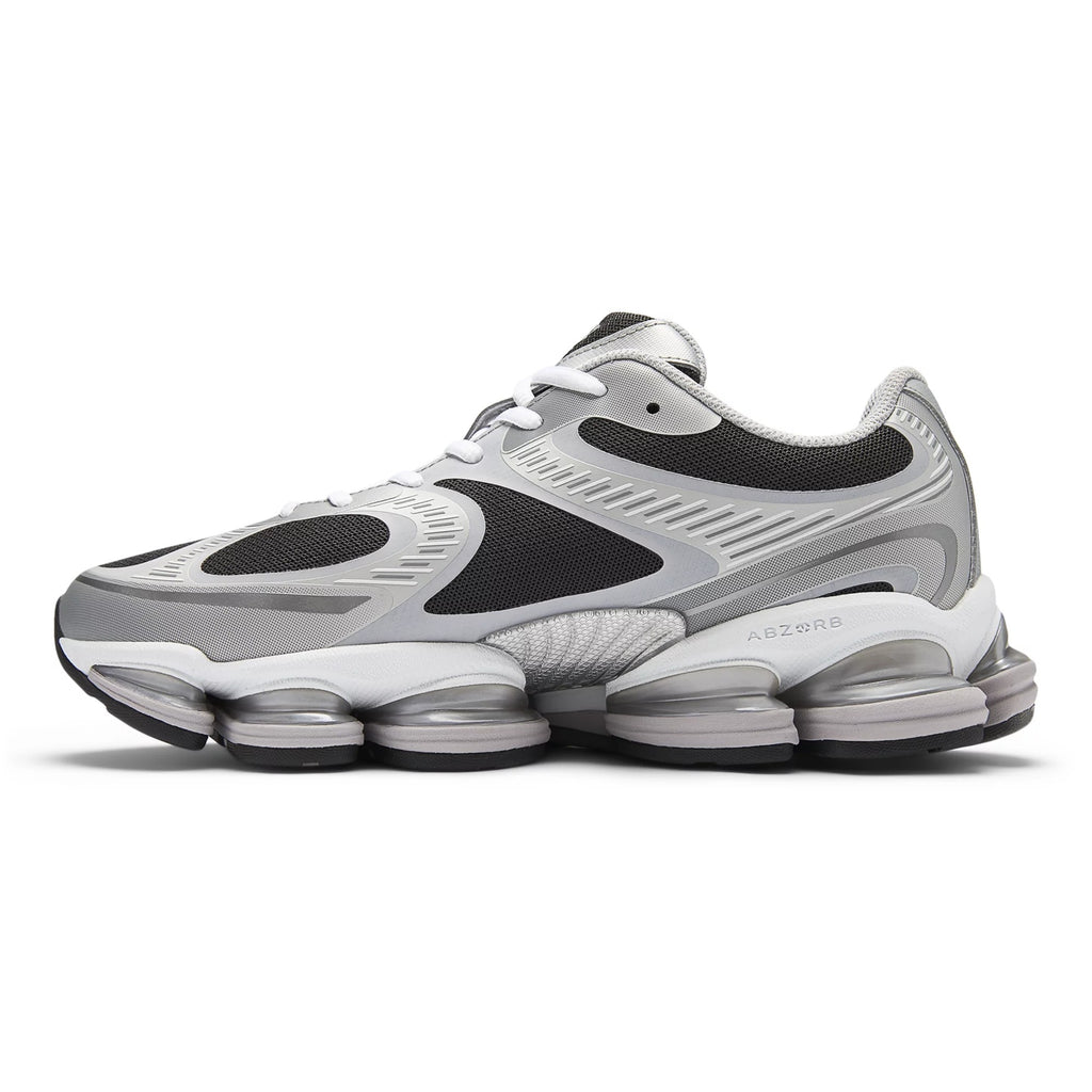 [U20003OZ] MENS NEW BALANCE ABZORB 2000 'SILVER METALLIC-FADED BLACK' - 2