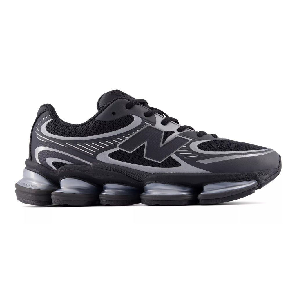[U20008LL] MENS NEW BALANCE ABZORB 2000 'BLACK-SILVER METALLIC' - 1