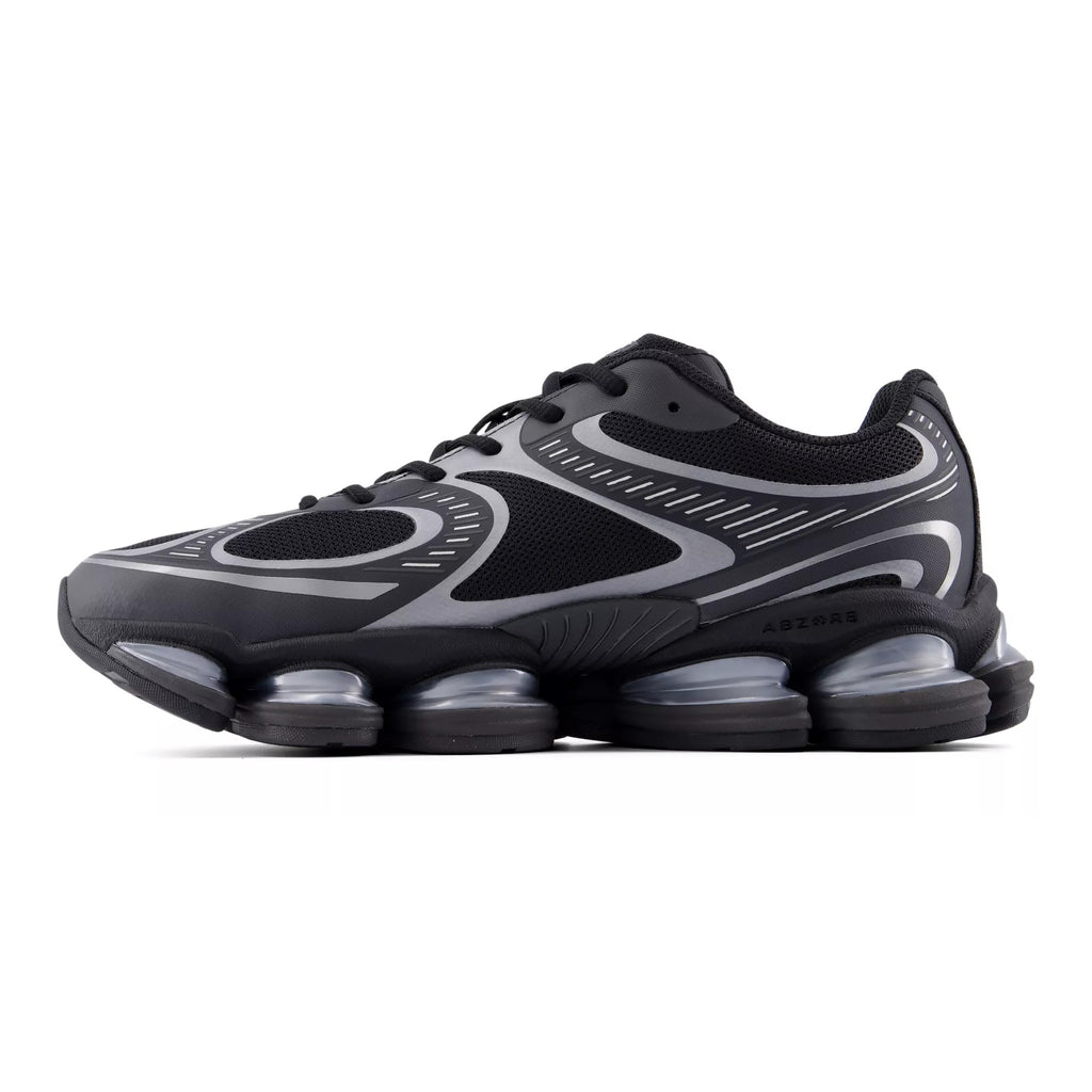 [U20008LL] MENS NEW BALANCE ABZORB 2000 'BLACK-SILVER METALLIC' - 2