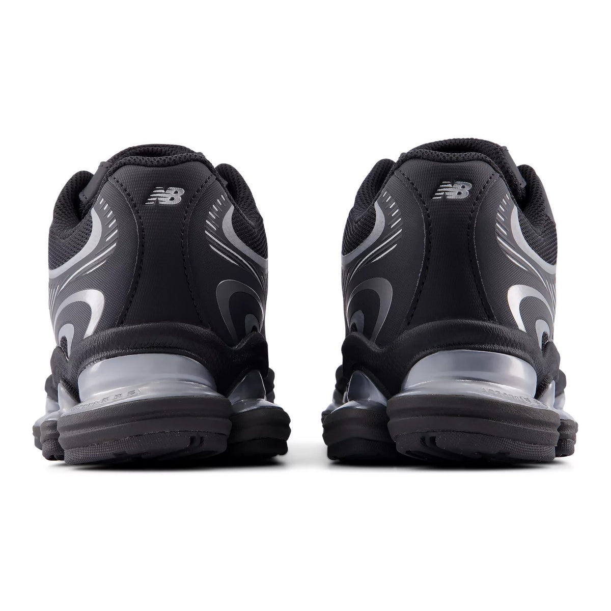 [U20008LL] MENS NEW BALANCE ABZORB 2000 'BLACK-SILVER METALLIC' - 6
