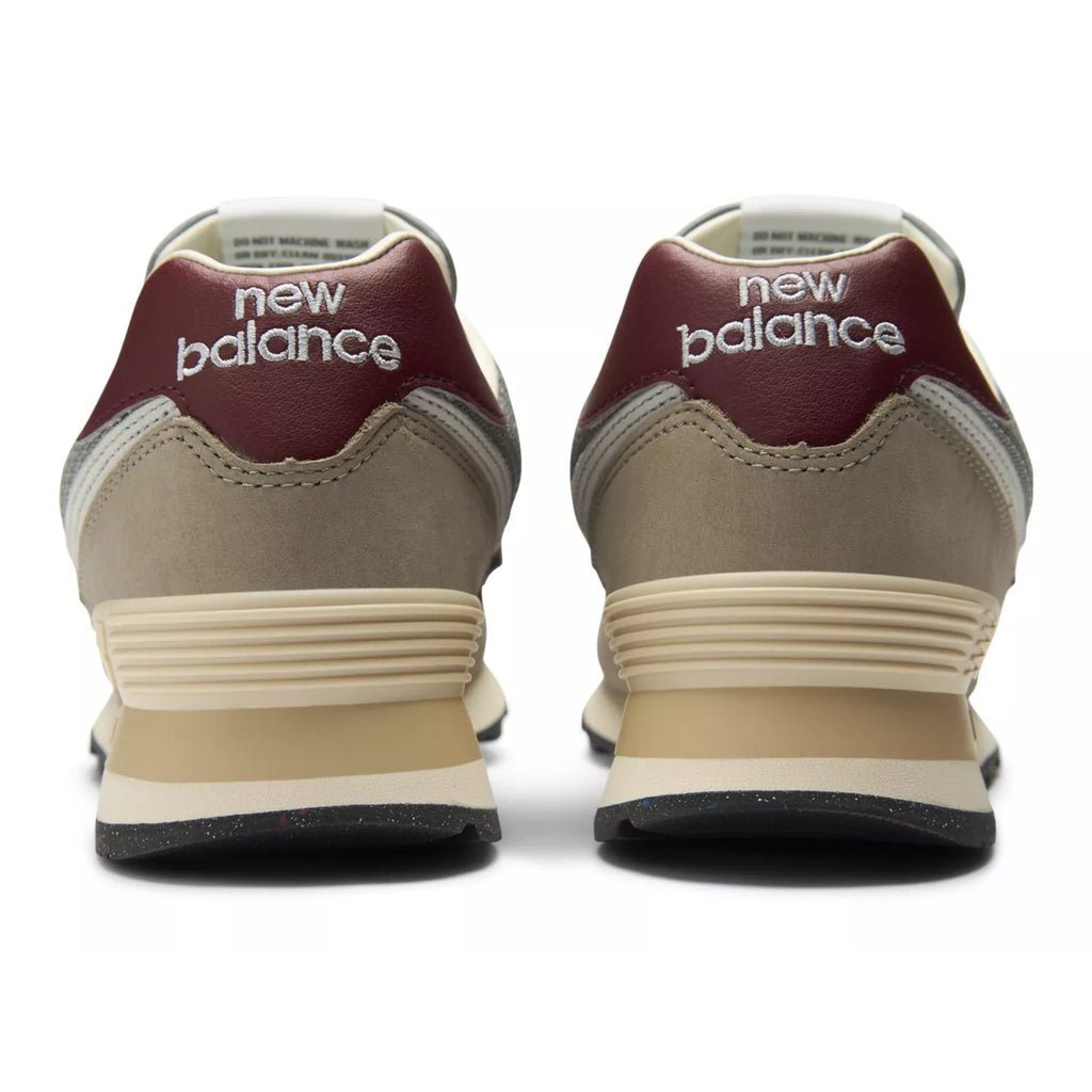 [U574SKB] MENS NEW BALANCE 574 'ARID STONE MONARCH BURGUNDY' - 6