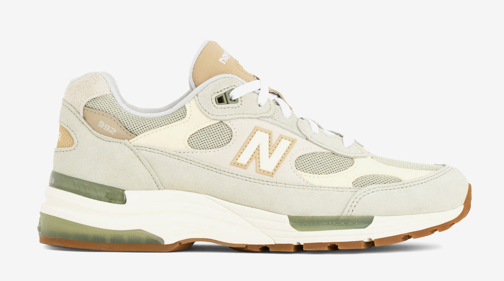 [U992720] MENS NEW BALANCE 992 MADE IN USA 'OLIVINE'