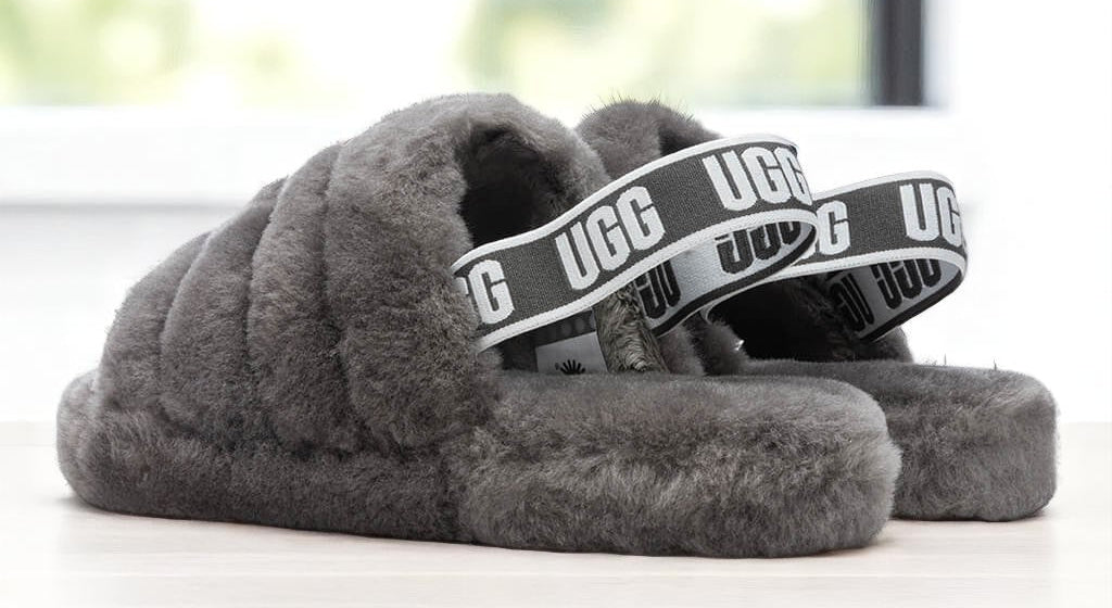 [1098494K-CHRC] Kids UGG FLUFF YEAH SLIDE