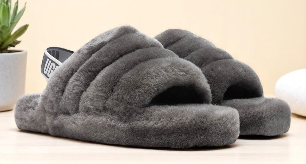 [1098494K-CHRC] Kids UGG FLUFF YEAH SLIDE