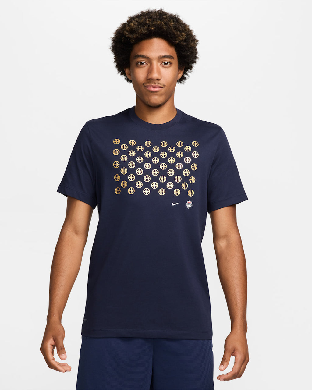 [FQ3631-451] MENS NIKE USA OLYMPICS 24 TEAM SHORT SLEEVE T-SHIRT