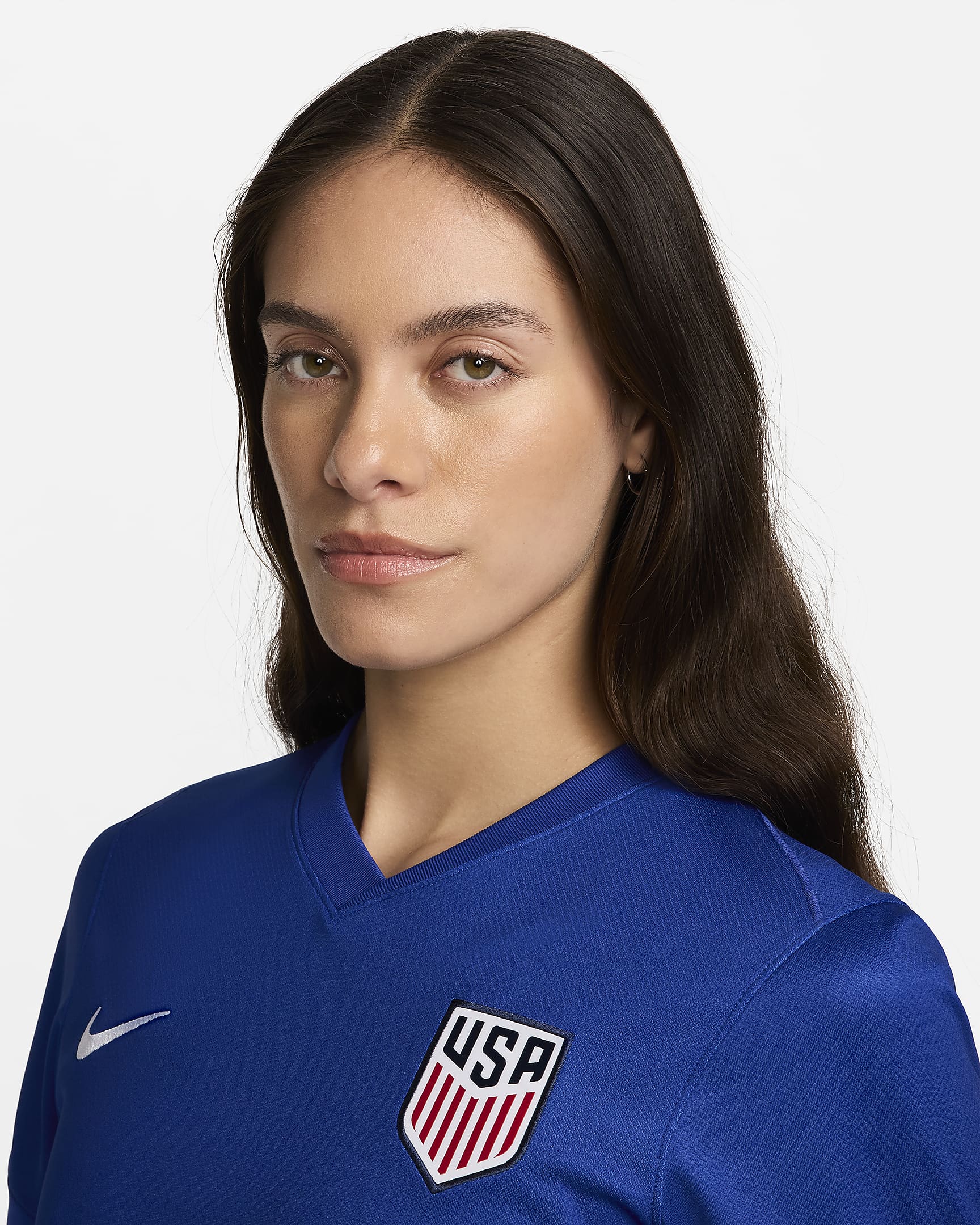 [FJ4327-417] Womens Nike USWNT 2024 Stadium Away Soccer Dri-Fit Replica Jersey