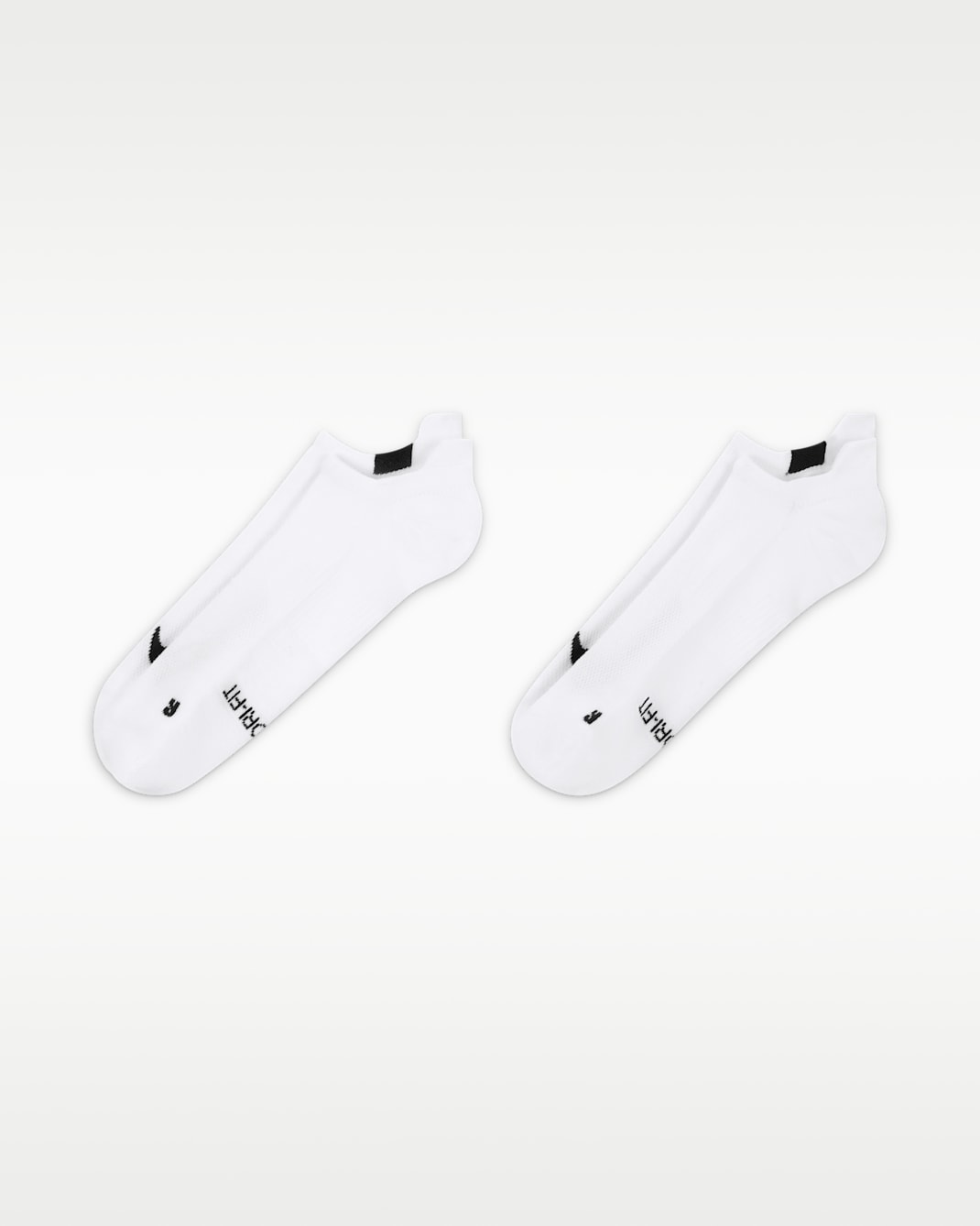 [SX7554-100] MENS NIKE MULTIPLIER NO SHOW 2 PACK SOCKS
