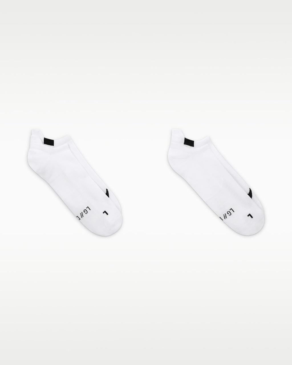 [SX7554-100] MENS NIKE MULTIPLIER NO SHOW 2 PACK SOCKS