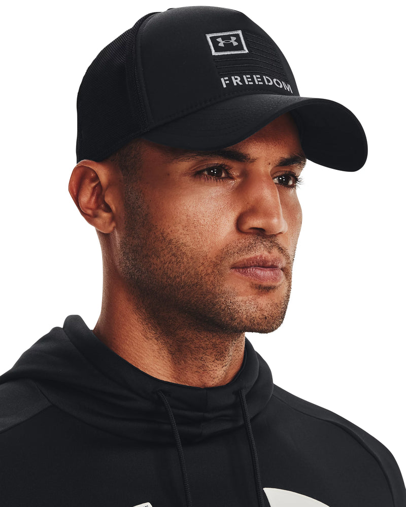 [1351640-001] MENS UNDER ARMOUR FREEDOM TRUCKER CAP