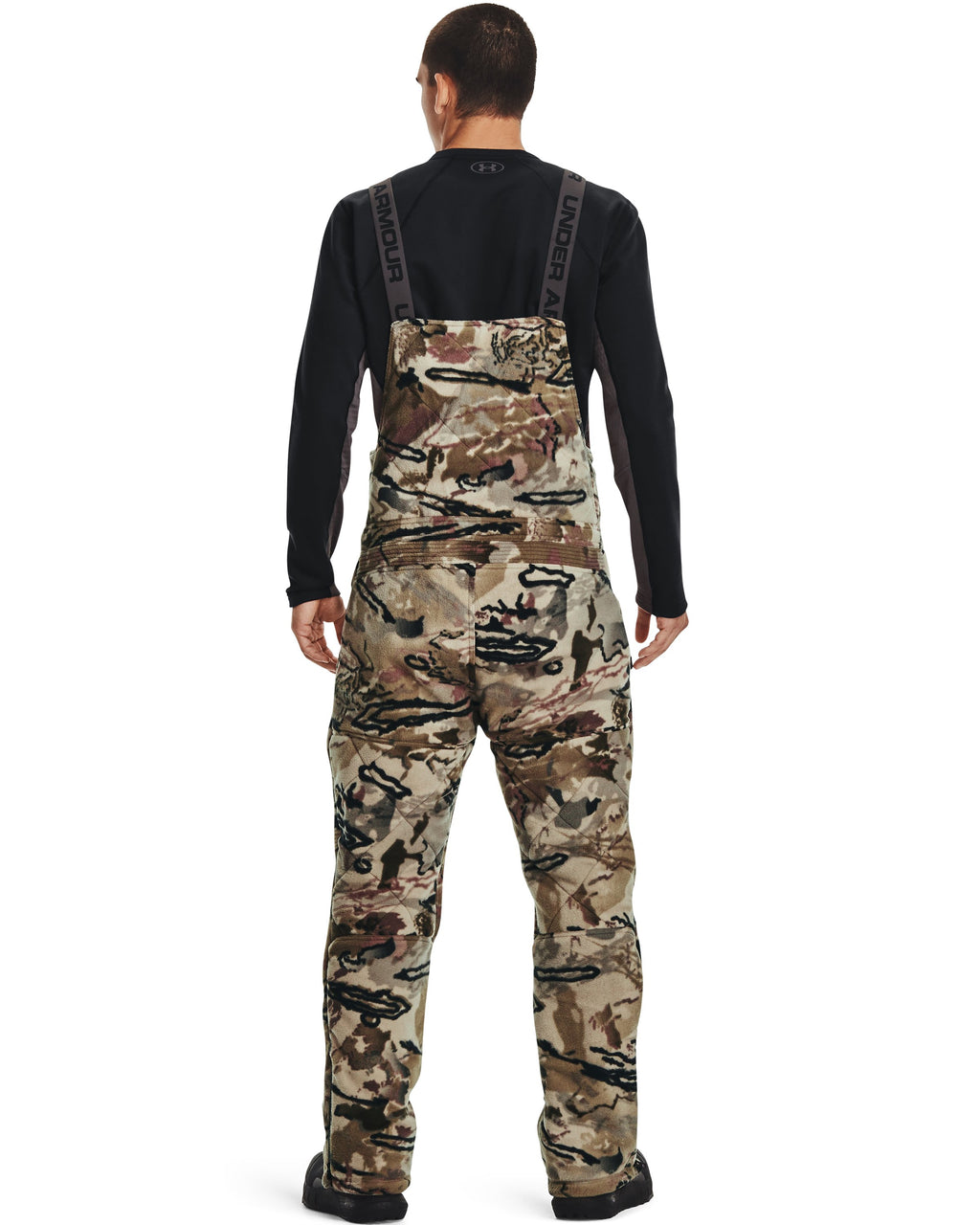 [1365614-999] MENS UNDER ARMOUR RUT WINDPROOF BIB