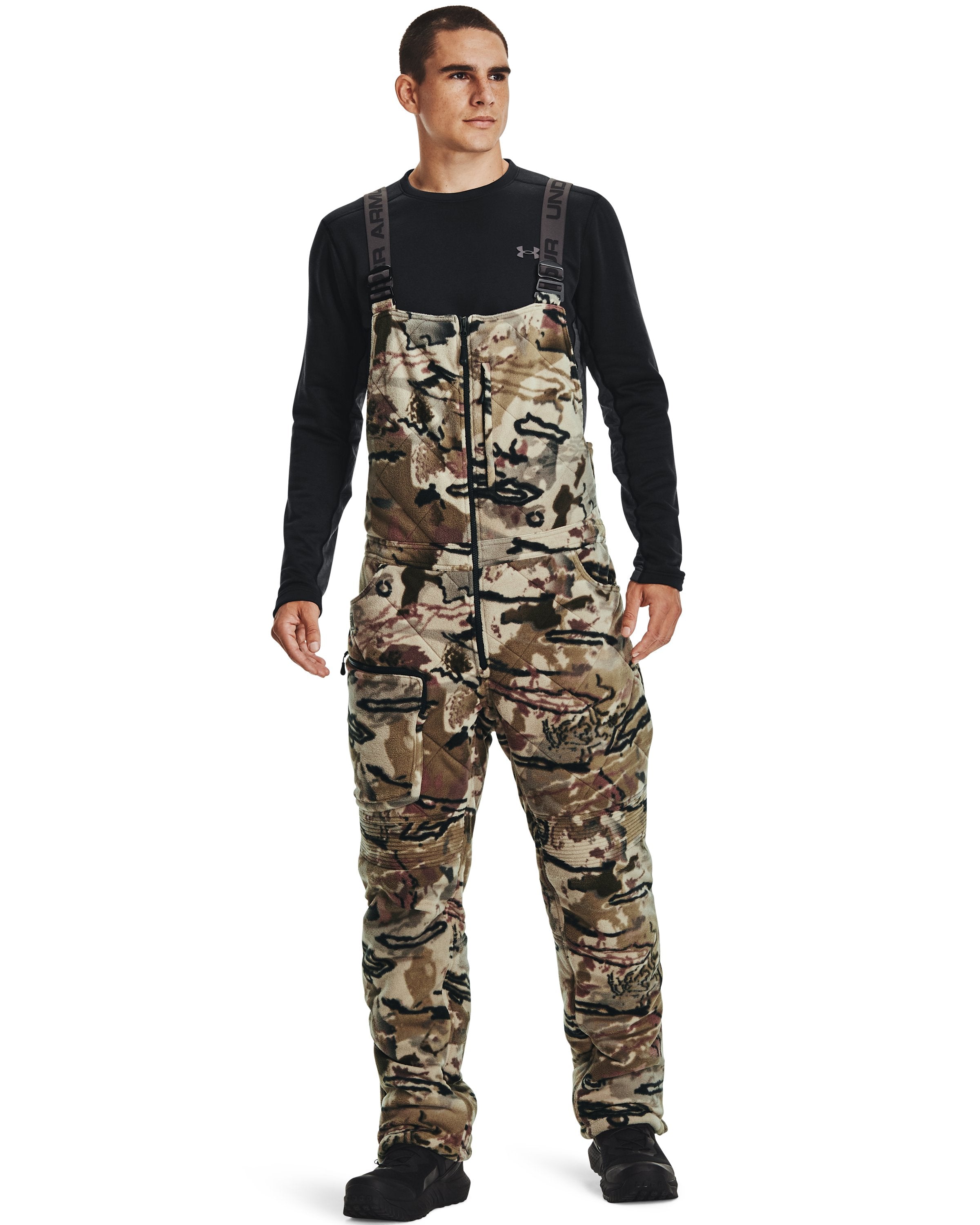 [1365614-999] MENS UNDER ARMOUR RUT WINDPROOF BIB