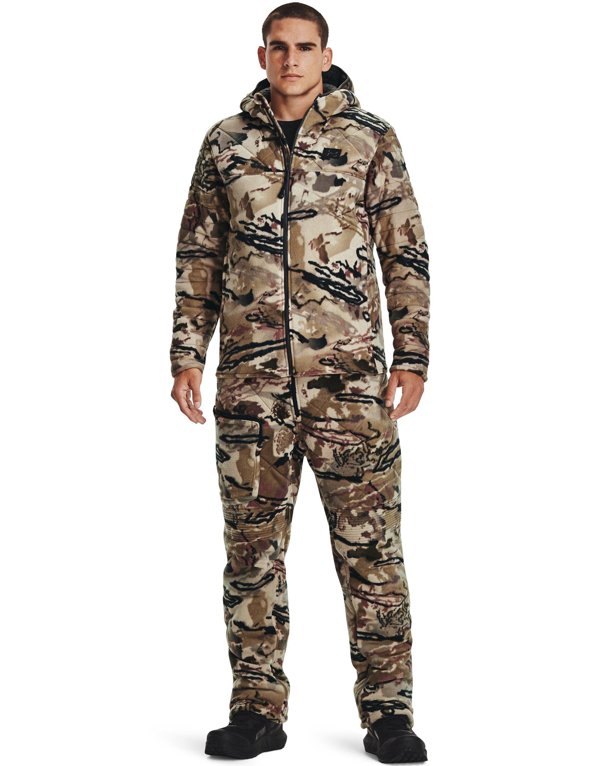 [1365614-999] MENS UNDER ARMOUR RUT WINDPROOF BIB