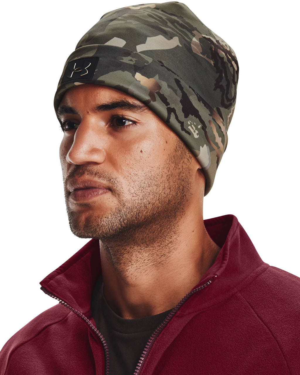 [1365943-994] MENS UNDER ARMOUR CAMO STORM BEANIE