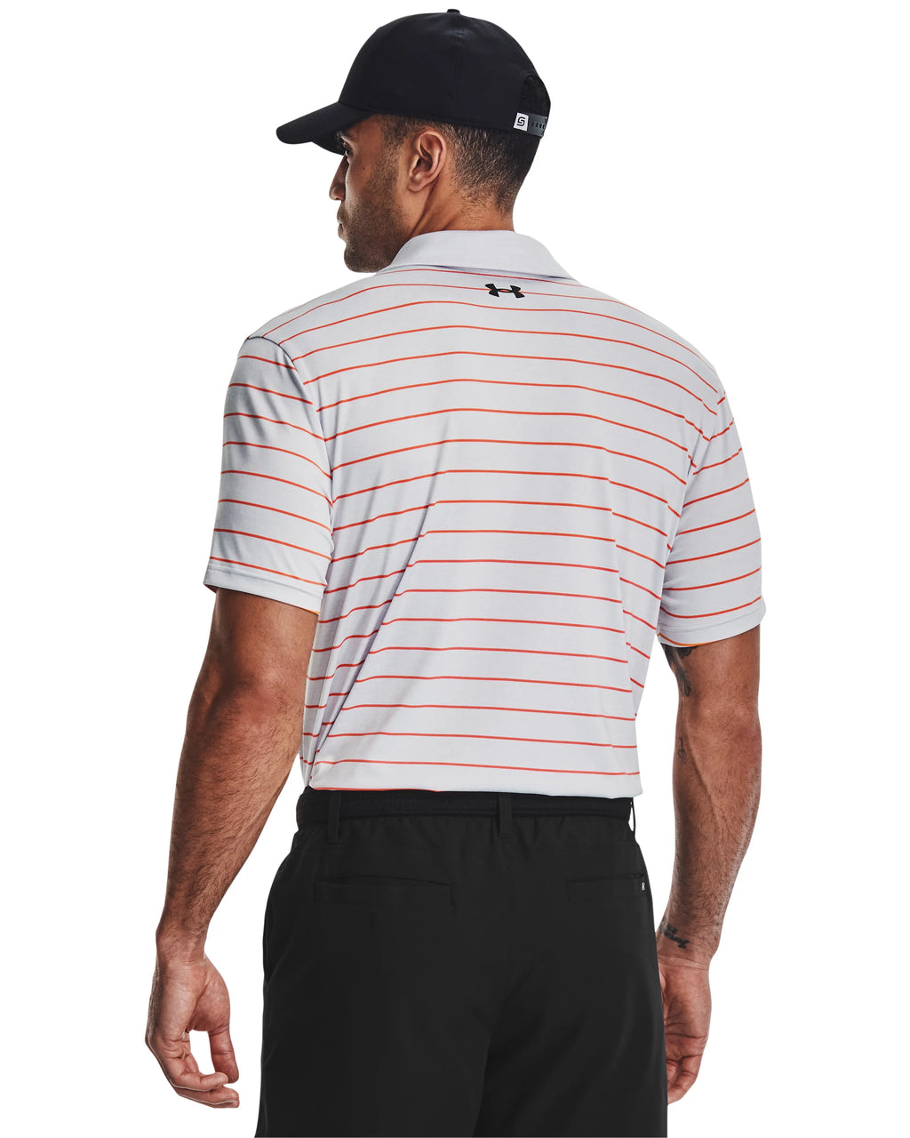 [1378676-014] MENS UNDER ARMOUR PLAYOFF 3.0 STRIPE POLO