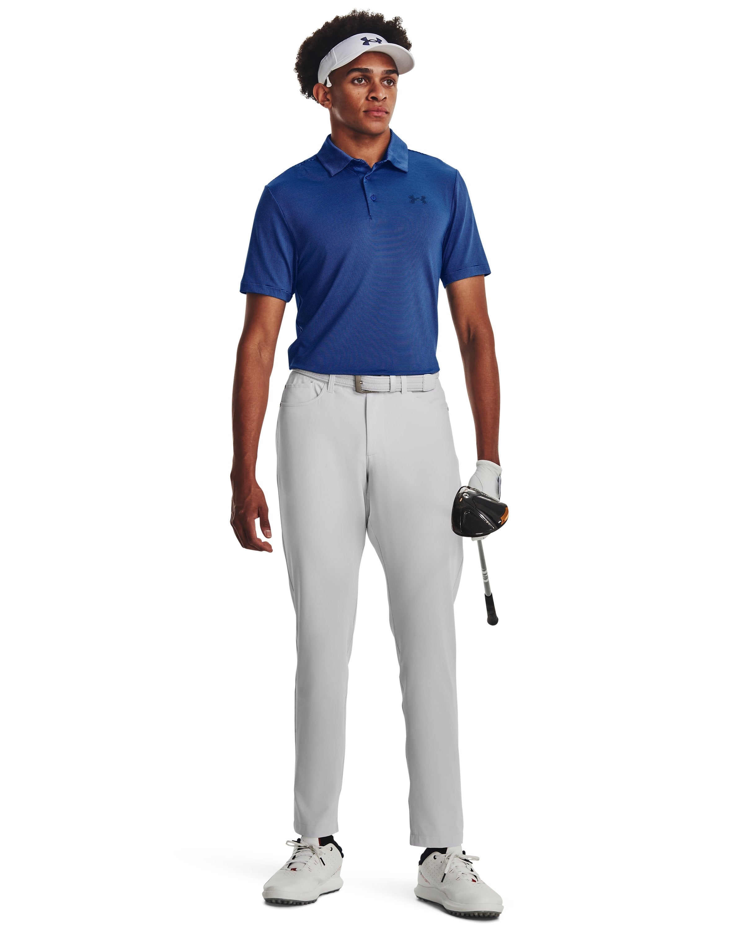 [1378676-471] MENS UNDER ARMOUR PLAYOFF 3.0 STRIPE POLO