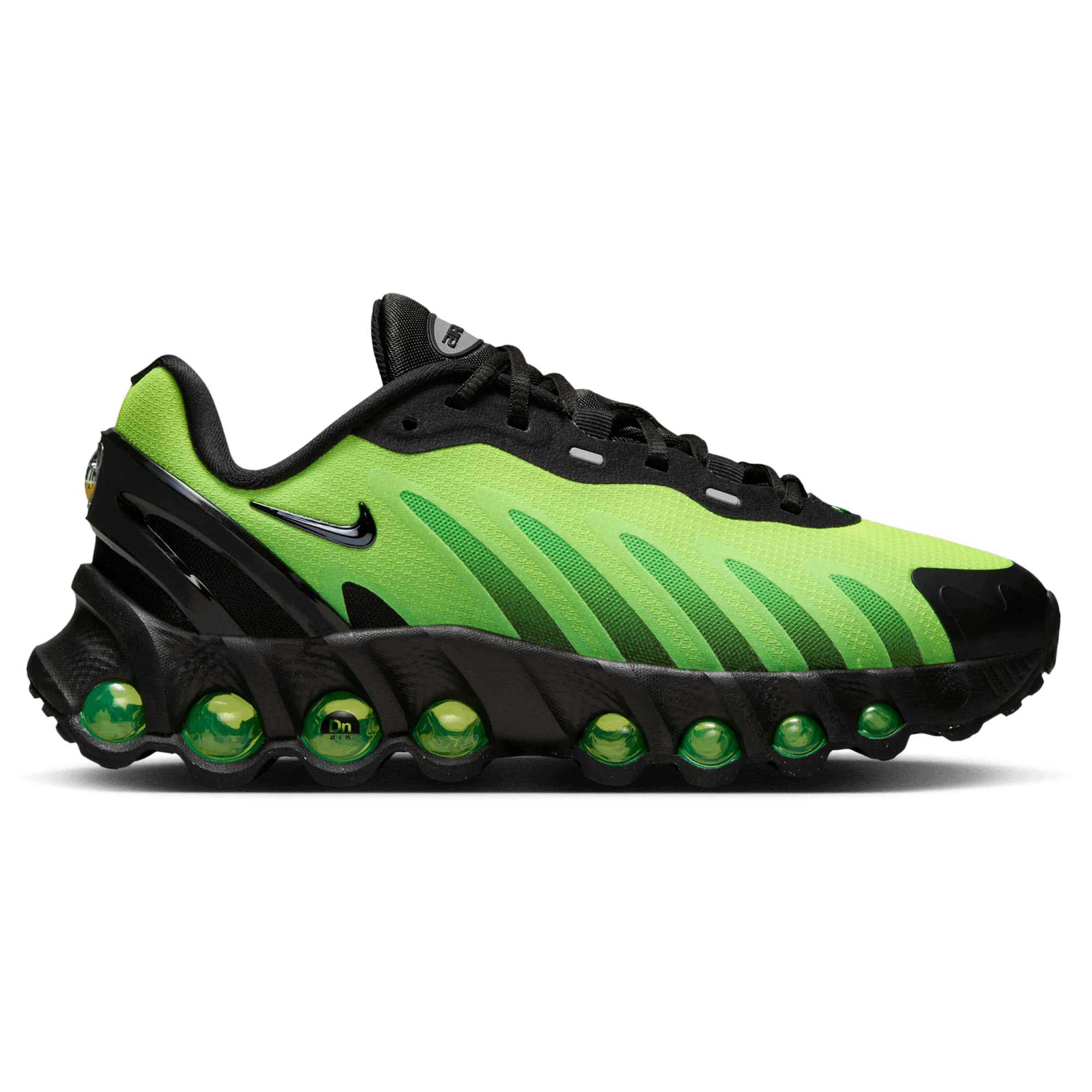 [HV5258-001] GRADE SCHOOL NIKE AIR MAX DN8 AMD (GS) 'BLACK GREEN STRIKE'