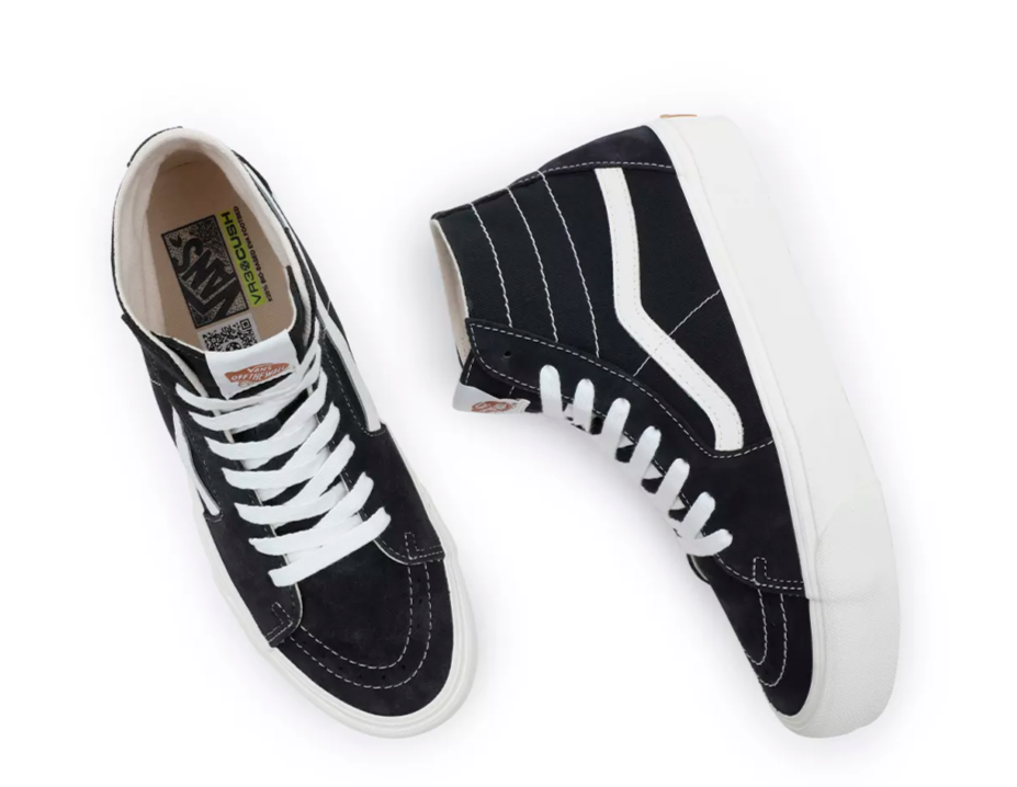 [VN0005UM3FC] Unisex Vans SK8-HI TAPERED VR3 SHOES 'BLACK'