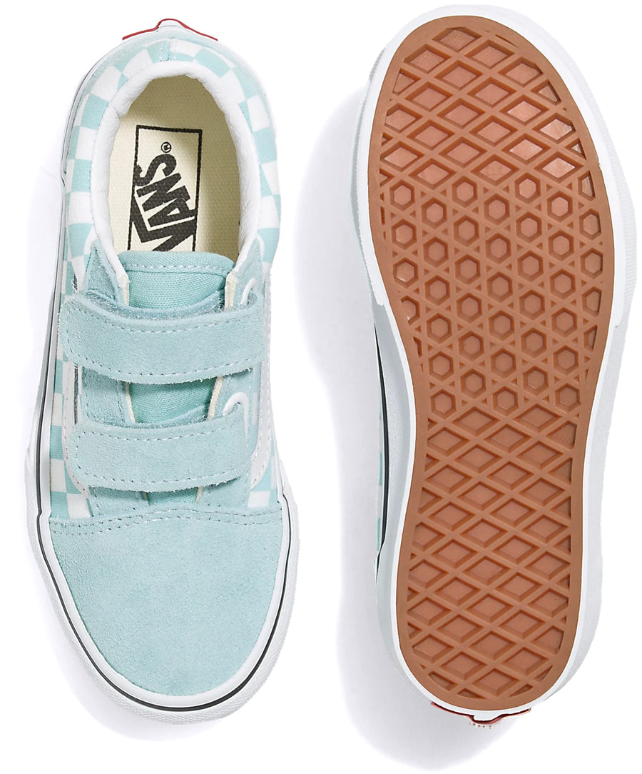[VN0A38HDH7O] PRESCHOOL VANS OLD SKOOL - BLUE/WHITE