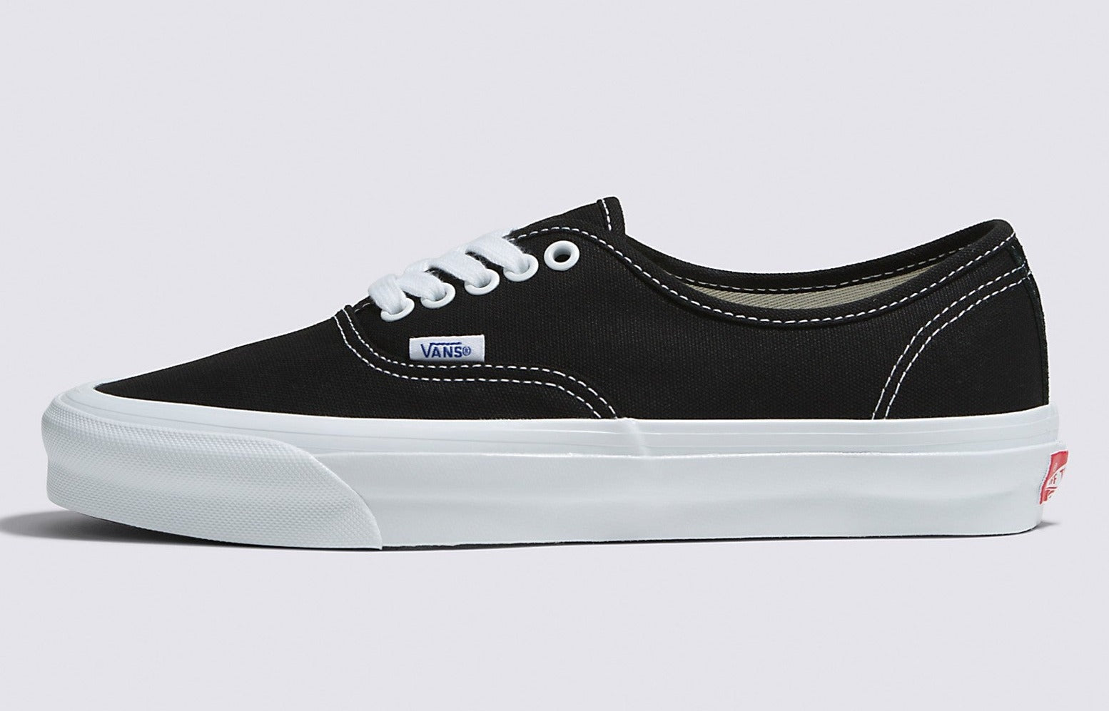 [VN0A4BV91WX] Mens Vans OG AUTHENTIC LX 'BLACK'