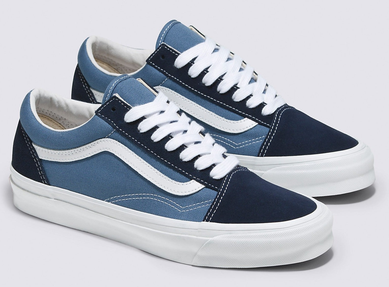 [VN0A4P3X5OC] Mens Vans OG OLD SKOOL LX 'NAVY'