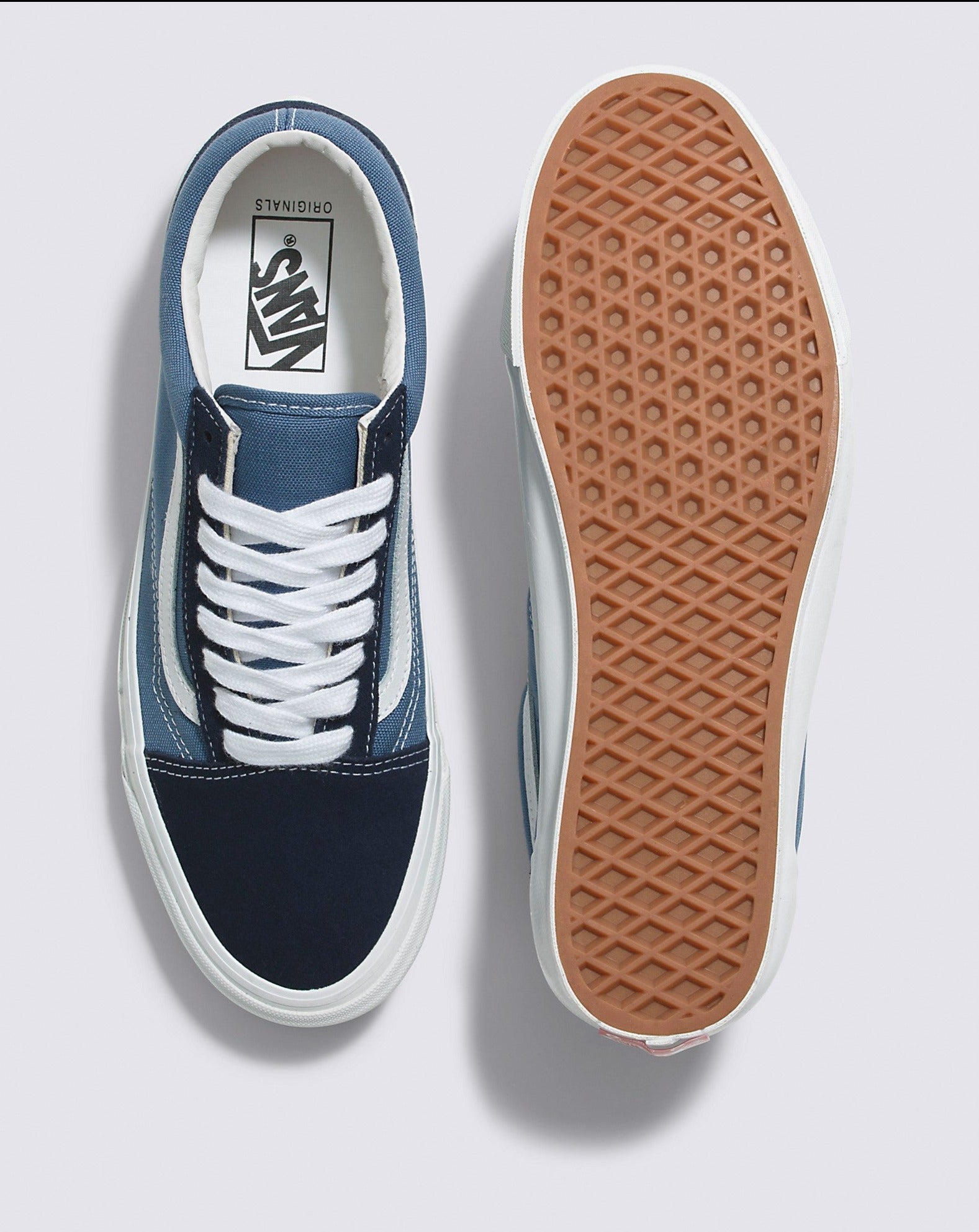 [VN0A4P3X5OC] Mens Vans OG OLD SKOOL LX 'NAVY'