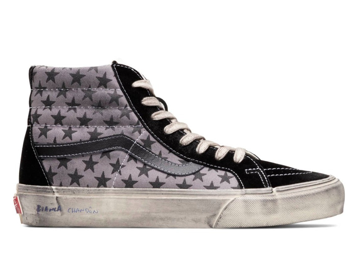 [VN0A4BVH82Q] Mens Vans VAULT OG SK8-HI REISSUE LX 'BIANCA CHANDON BLACK GREY WHITE'