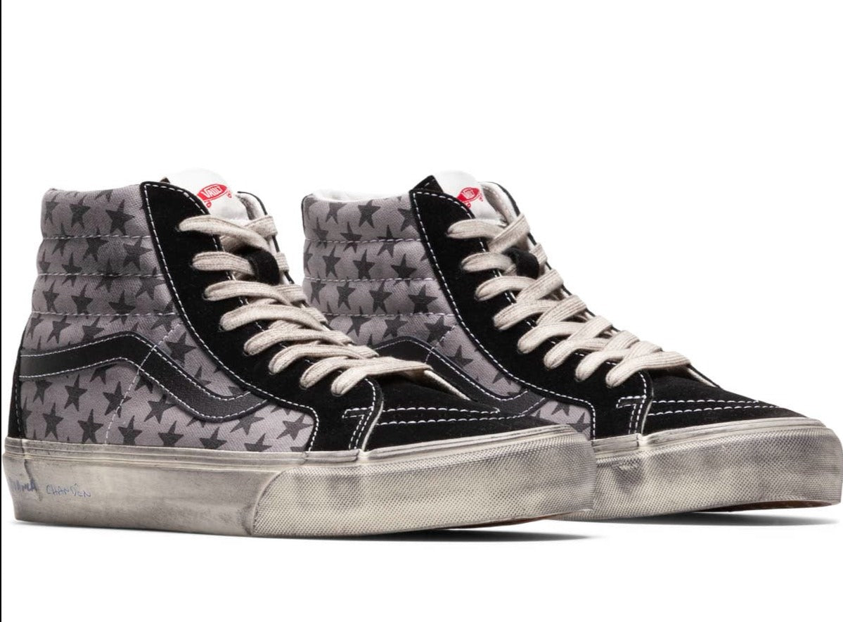 [VN0A4BVH82Q] Mens Vans VAULT OG SK8-HI REISSUE LX 'BIANCA CHANDON BLACK GREY WHITE'