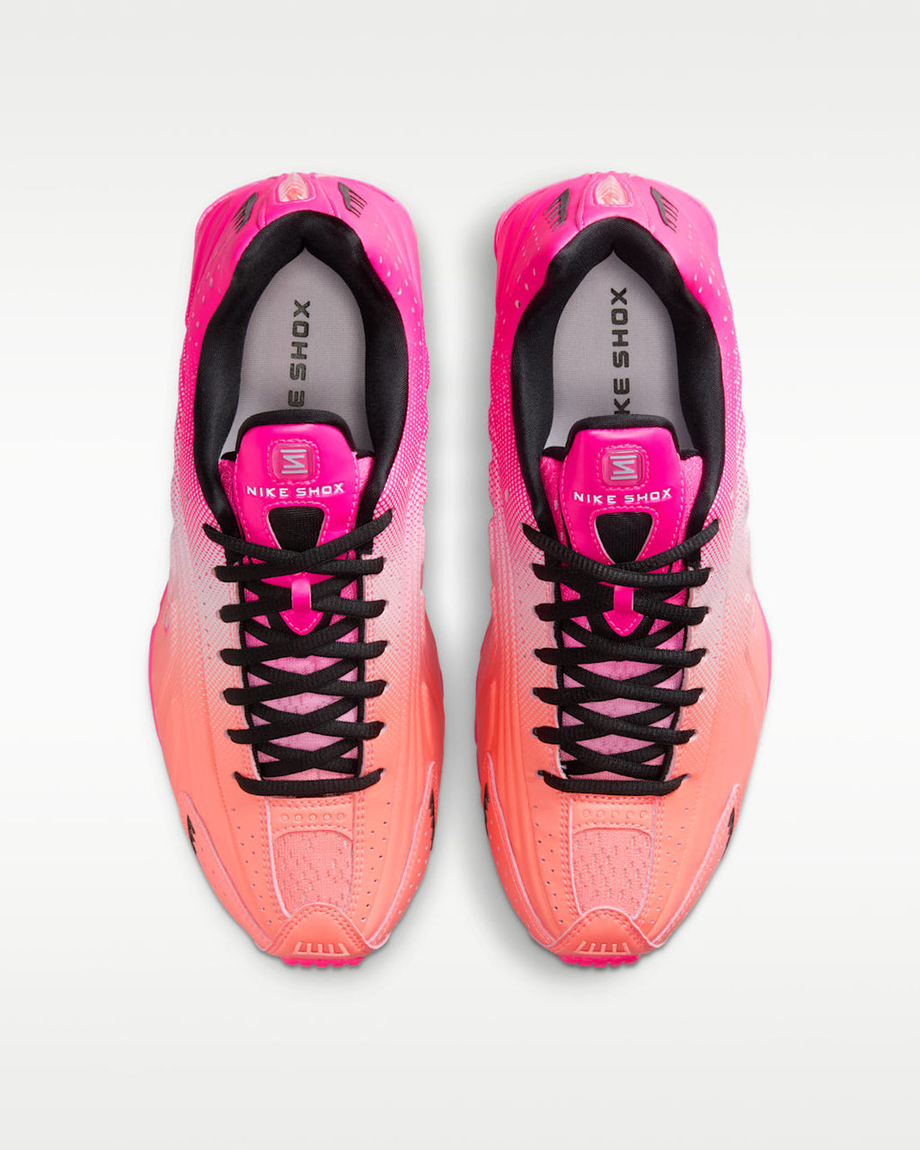 [IH2343-600] WOMENS NIKE SHOX R4 AB 'HYPER PINK BLACK'