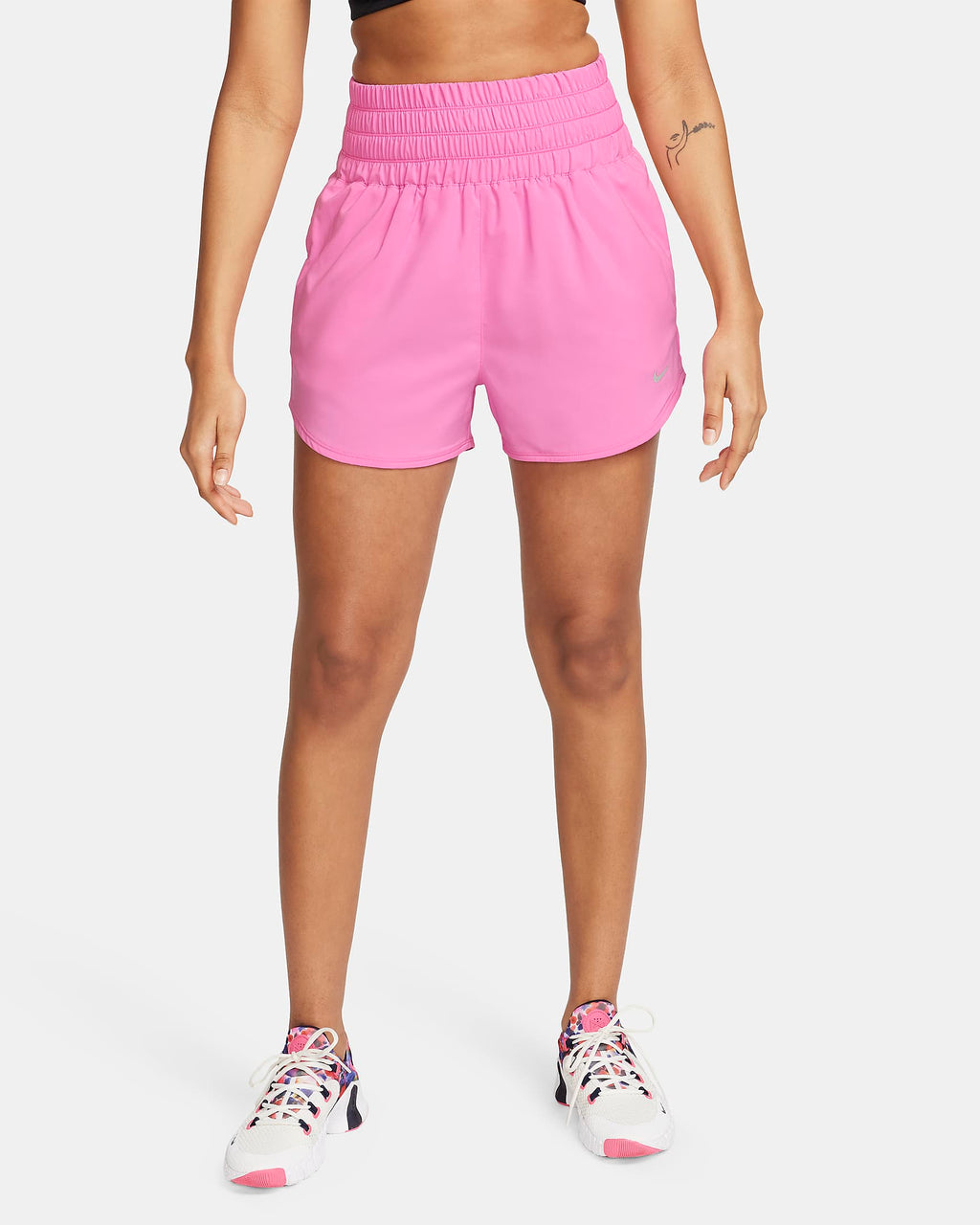 [DX6642-675] Womens Nike ONE DRI-FIT ULTRA HIGH RISE SHORTS