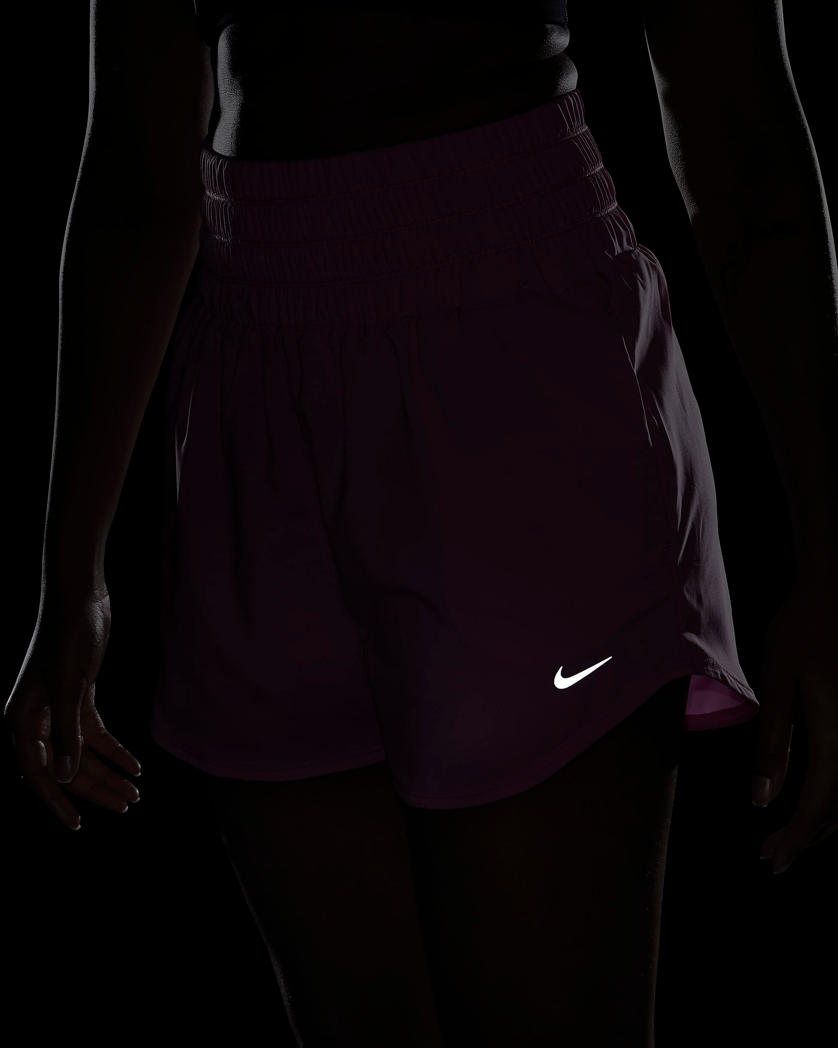 [DX6642-675] Womens Nike ONE DRI-FIT ULTRA HIGH RISE SHORTS