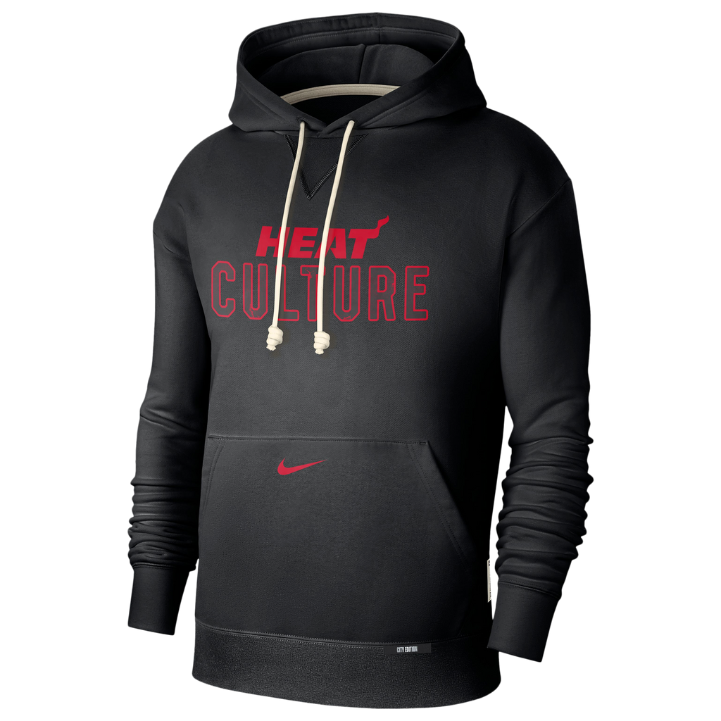[FZ0490-010] MENS NIKE NBA HEAT DRI-FIT STANDARD ISSUE HOODIE CTS CITY EDITION