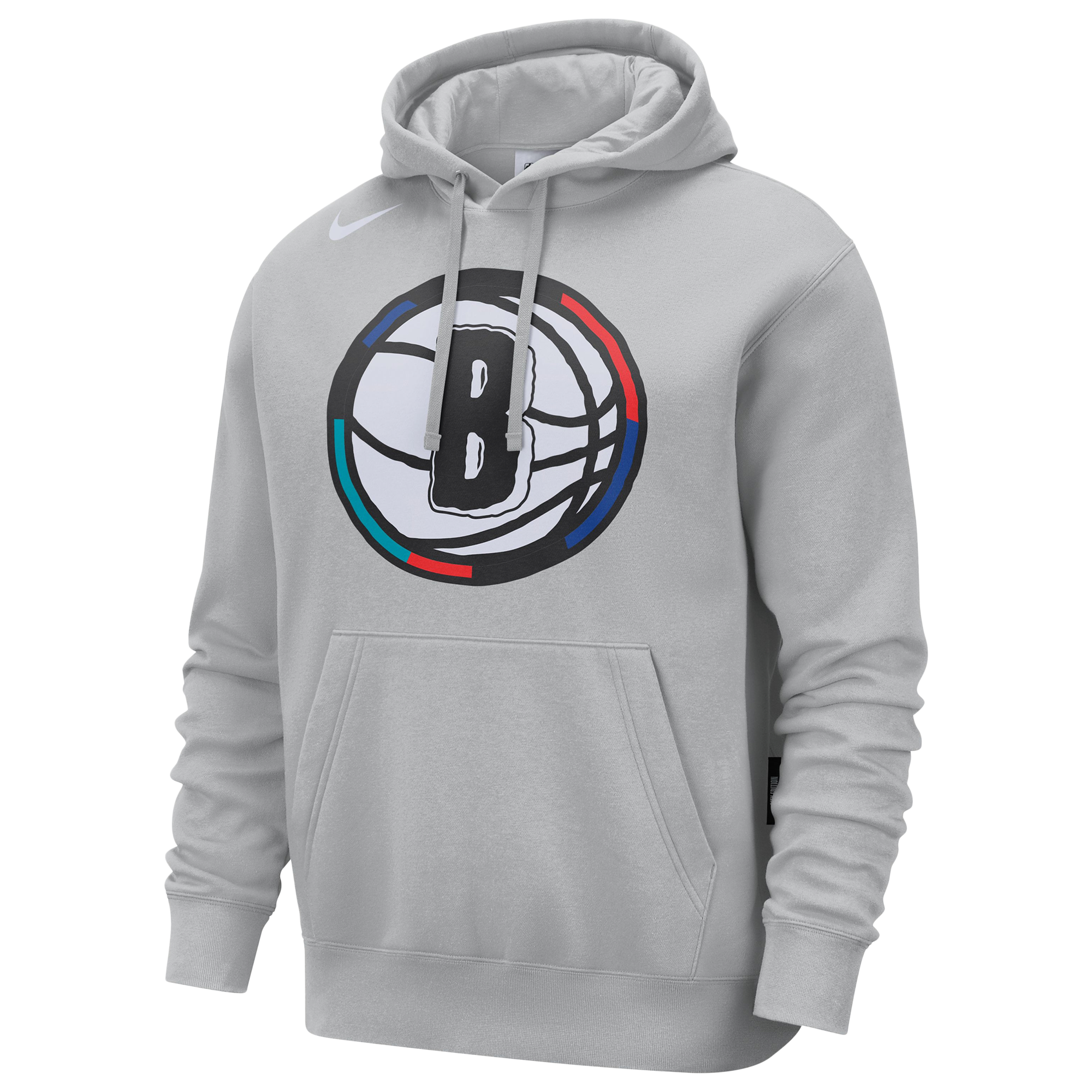 [FB4812-070] MENS NIKE X KAWS X NBA BROOKLYN NETS CITY EDITION HOODIE